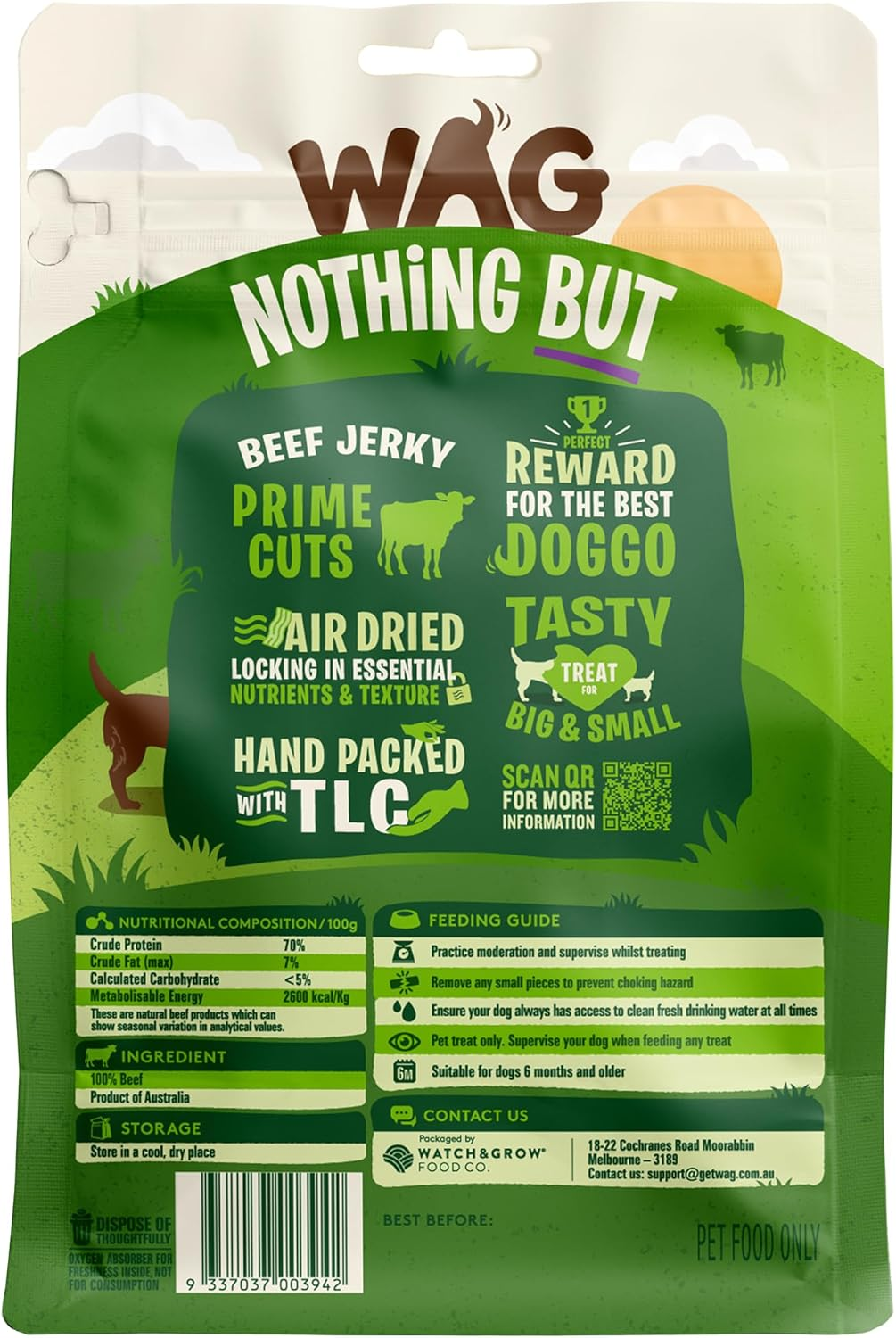 Chicken Breast 200G, Grain Free Natural Dog Treat Chew, Healthy Alternative Perfect for Training image number 5