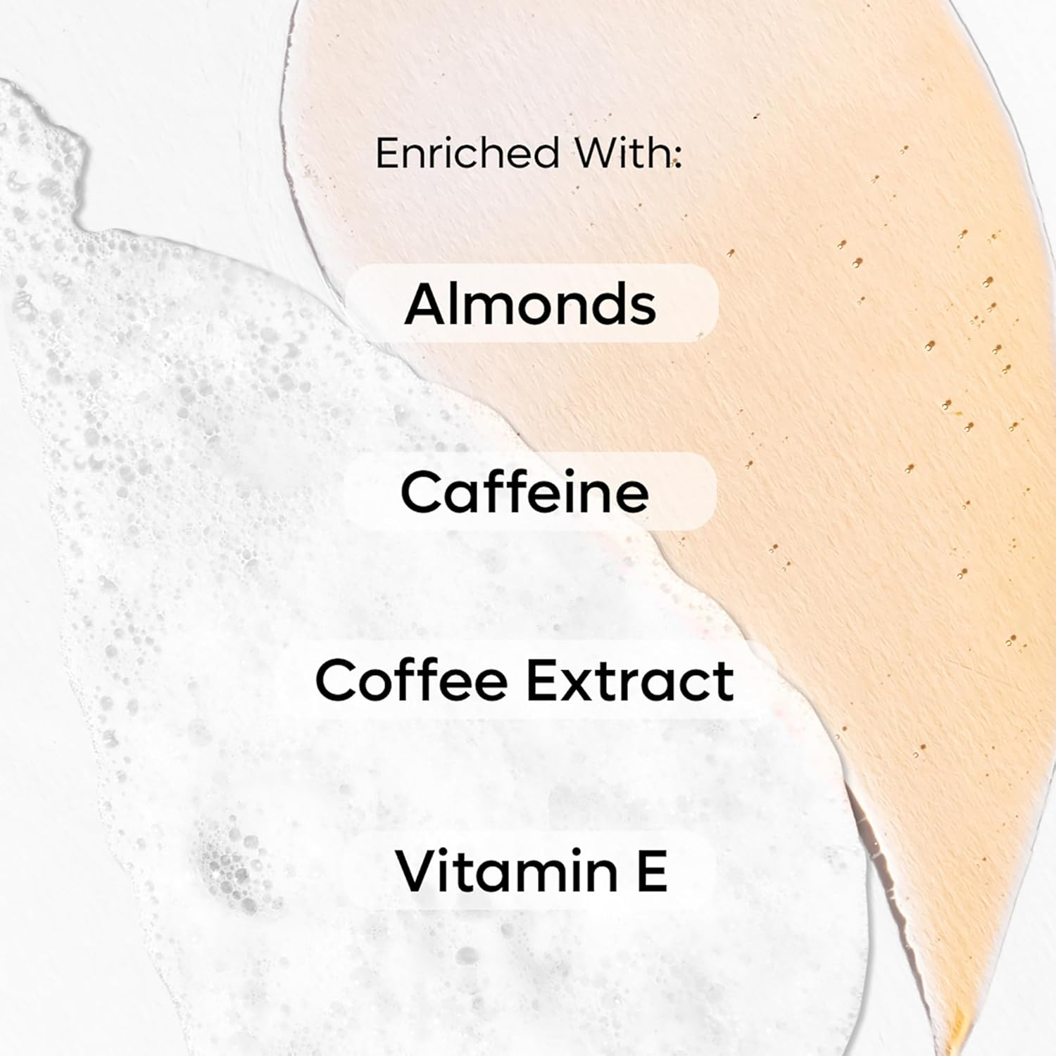 Mcaffeine Coffee Body Wash with Almonds for Nourished Skin | Nutty Almond Aroma | Vitamin E Rich Body Cleanser for Soft & Supple Skin | Sulphate Free Shower Gel for Men & Women - 200 Ml image number 6