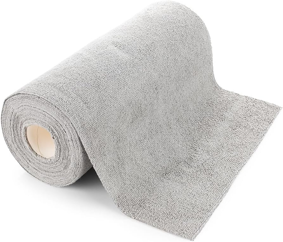 The Rag Company - Rip N' Rag Multi-Purpose Reusable Microfiber Towels for Home, Office, Garage, RV and More - 30 Count Roll - Premium 70/30 Blend - 200Gsm image number 2