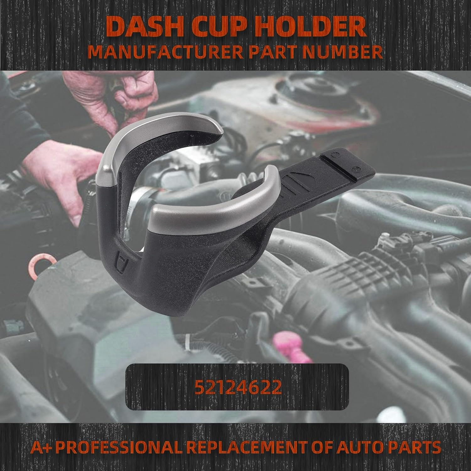 Holden HSV Dash Cup Holder Compatible with RG Colorado Sportscat Trailblazer 2017 2018 2019 2020（Replacement #52124622）