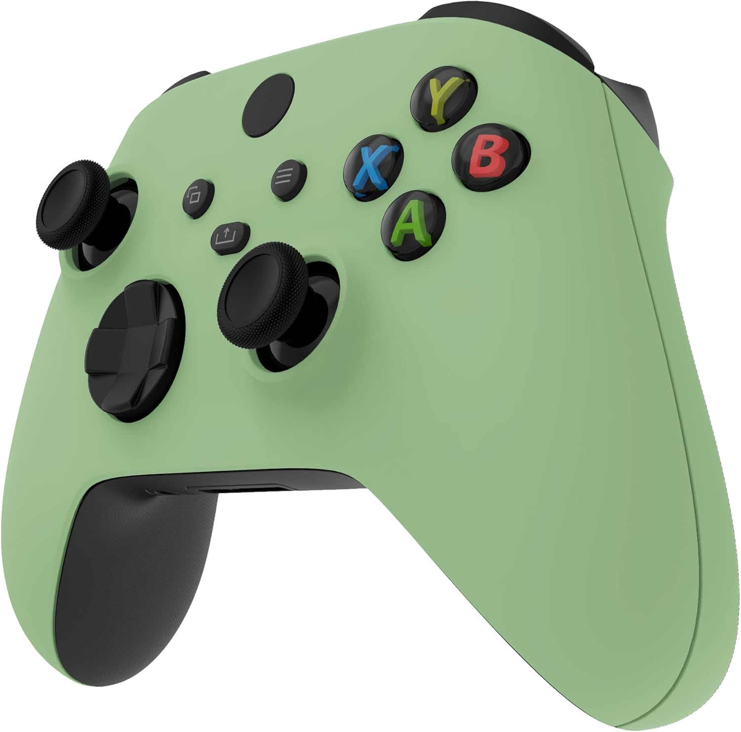 Extremerate Side Rails Grips Shell for Xbox Series X & S Controller, Matcha Green Custom Accessories Back Panels Cover Faceplate for Xbox Core Wireless Controller [Controller NOT Included] image number 5