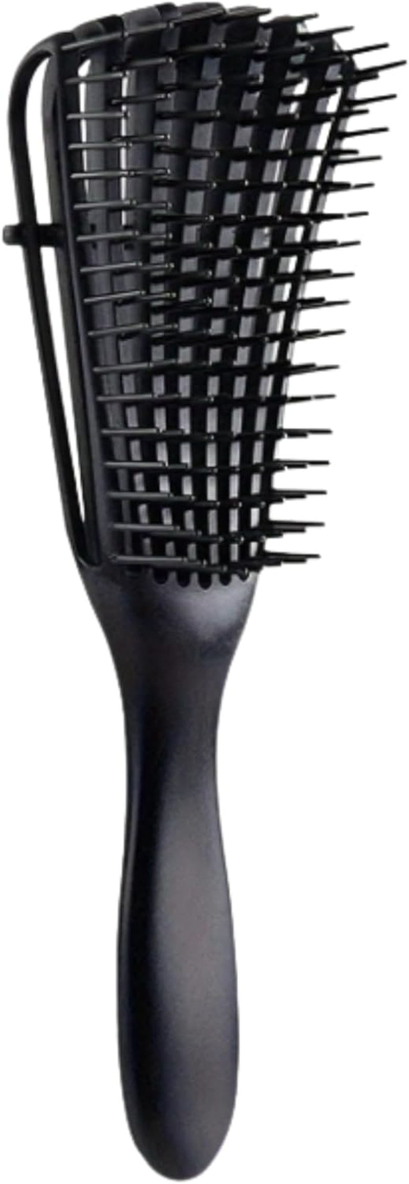 Detangling Hair Brush with Eight-Row Design, Anti-Static Styling, Easy Glide Technology, Black image number 1