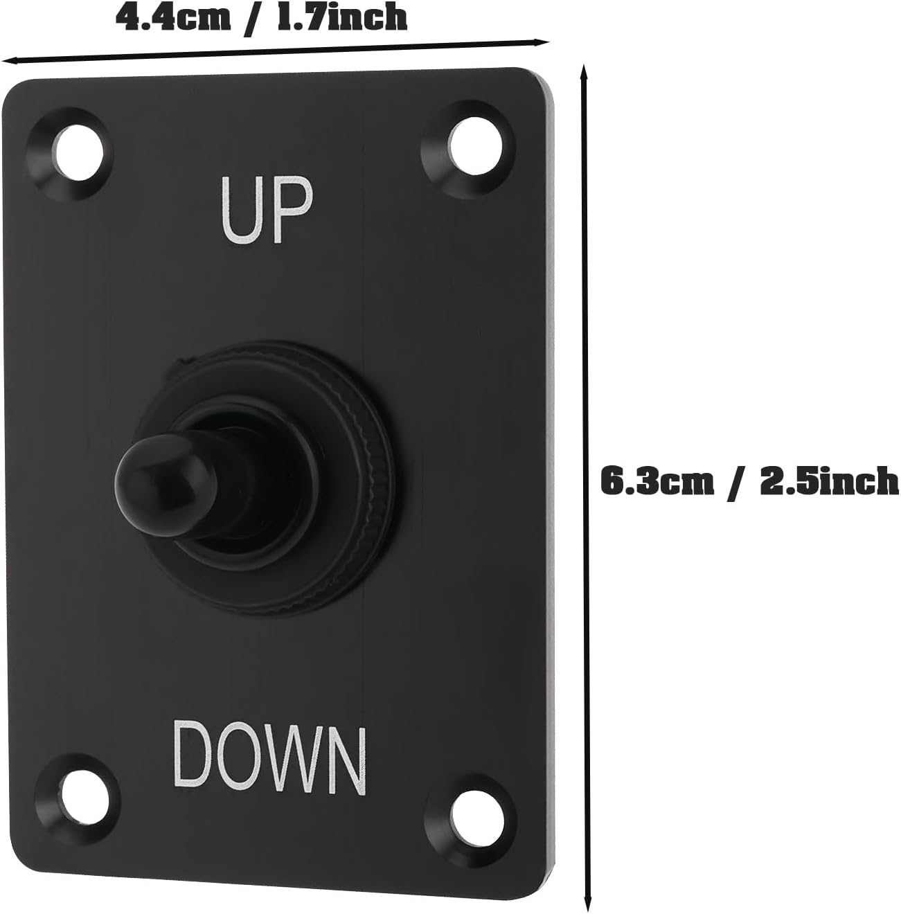 1 Set 12V 5A 3Pin Control Boat Trim Switch Marine Toggle up down Switch Toggle Control Switch Panel Suitable for RV Boat Car Truck image number 4