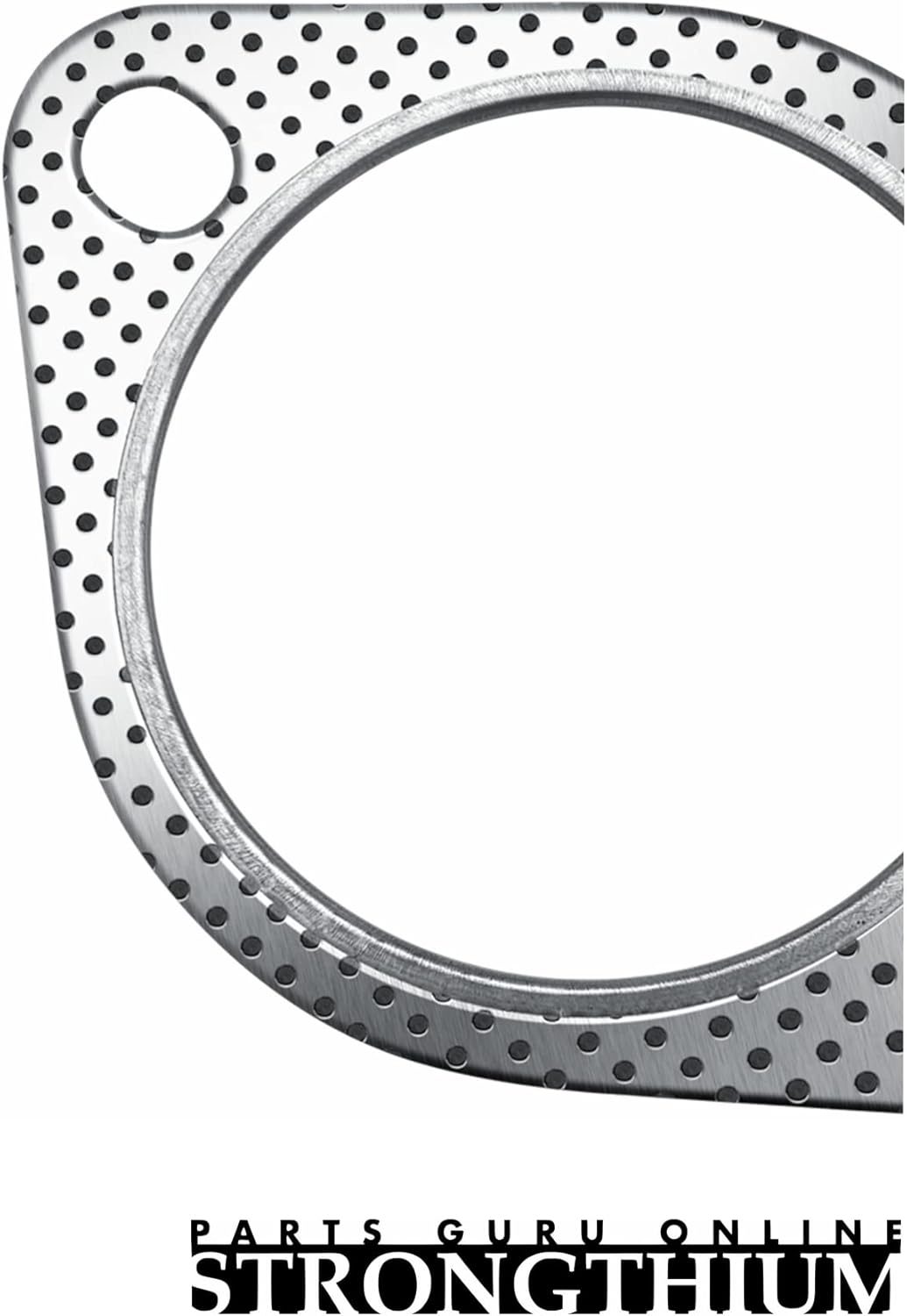 Strongthium 3&ldquo; Exhaust Gasket 2 Bolt for 3 Inch Muffler Flange Manifold 120-07610-0002 High Temperature 2X image number 4