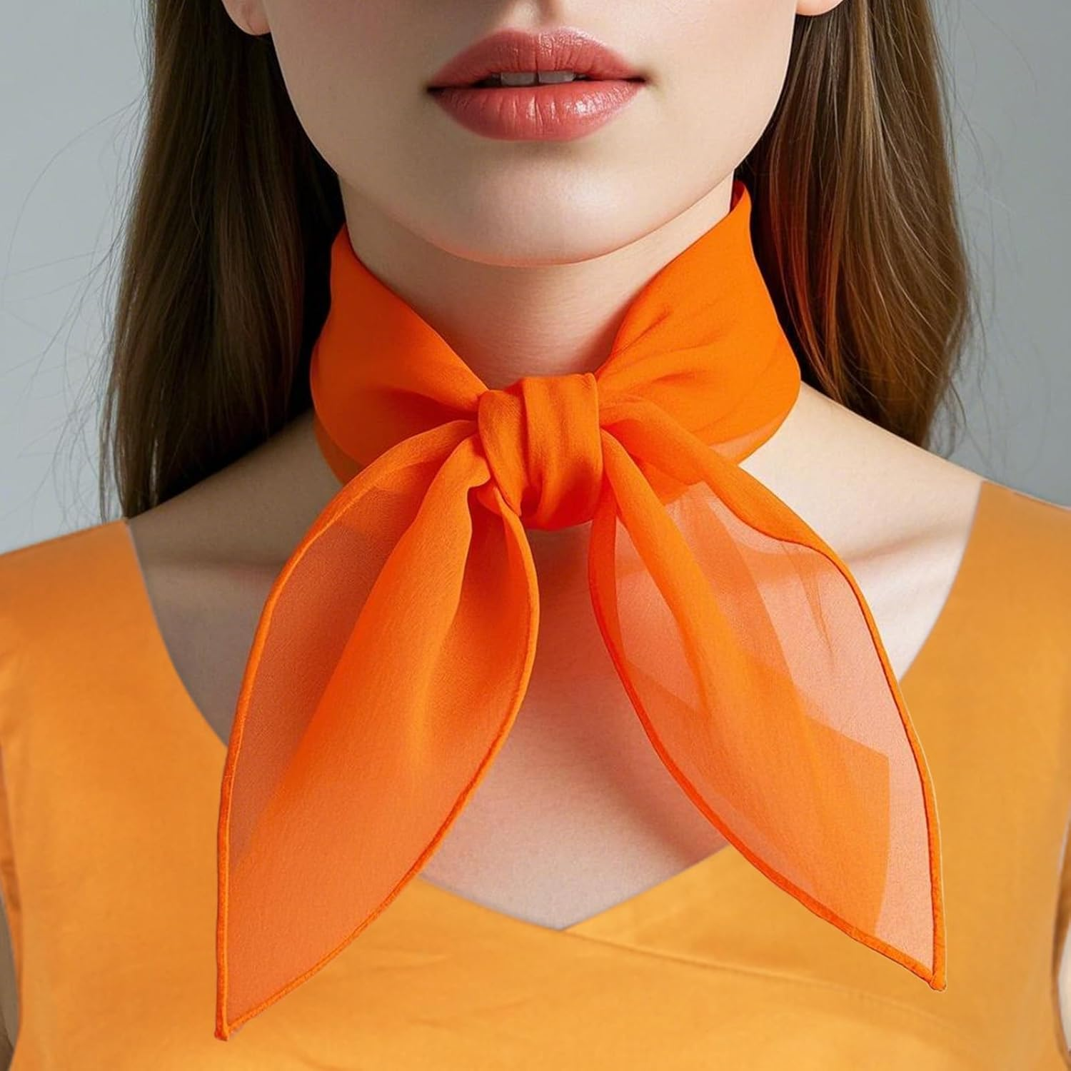 28 Pcs Juggling Scarves Square Dance Scarves Silk Scarve for Kids Toddlers Dance Music Scarfs Performance Props Musical Accessories 7 Colors (Multicolor) image number 1