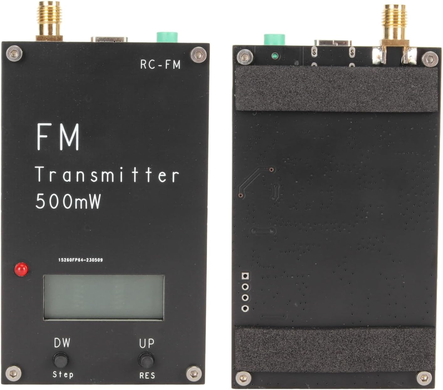 500MW FM Transmitter, Radio Transmitter with LCD Screen 88‑108Mhz FM, Radio Station for Church with Microphone, FM Radio Stereo Station for Drive in Movie, Parking Lot image number 6