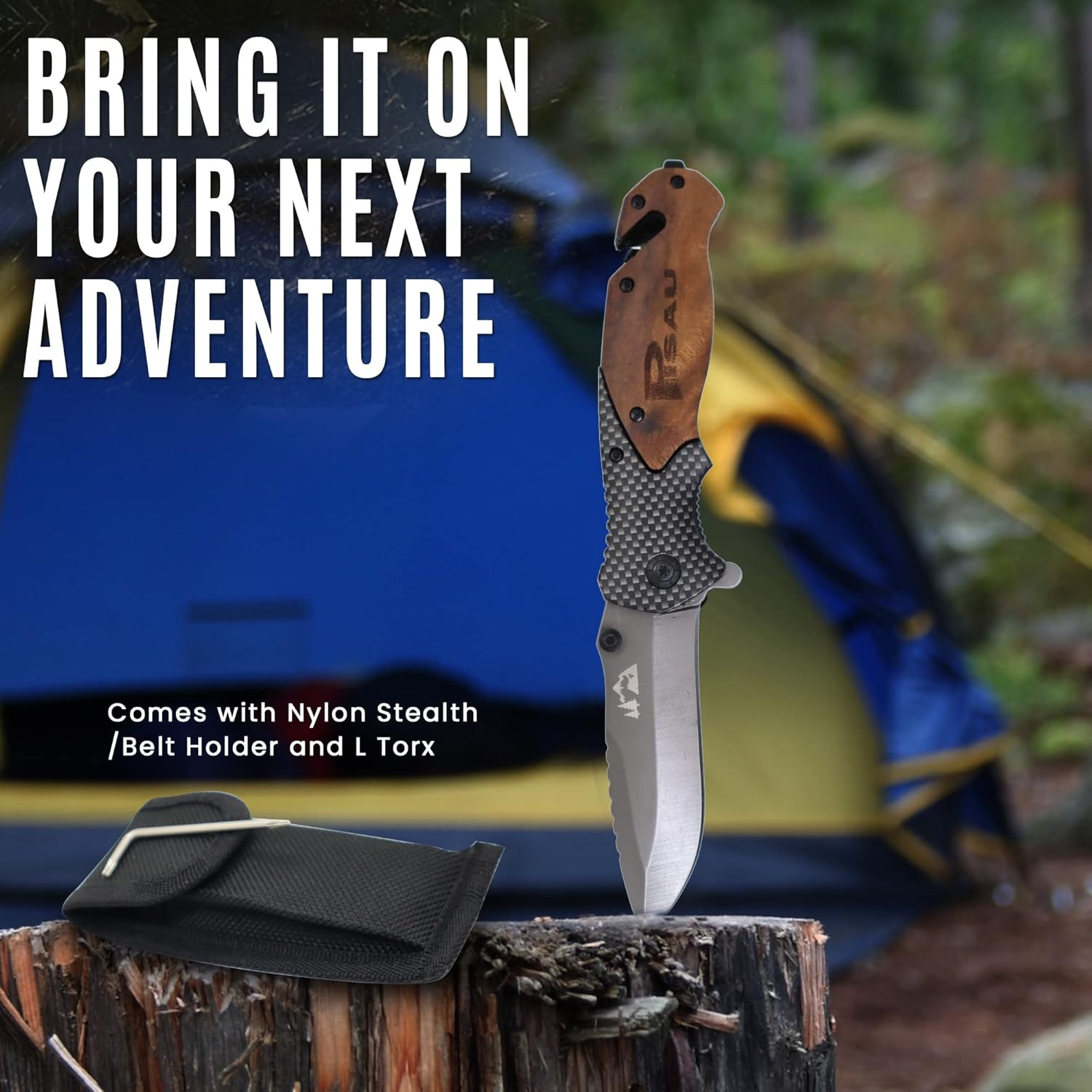 Lightweight Folding Pocket Knife Versatile Tool for Camping, Climbing, Fishing, and Survival image number 5