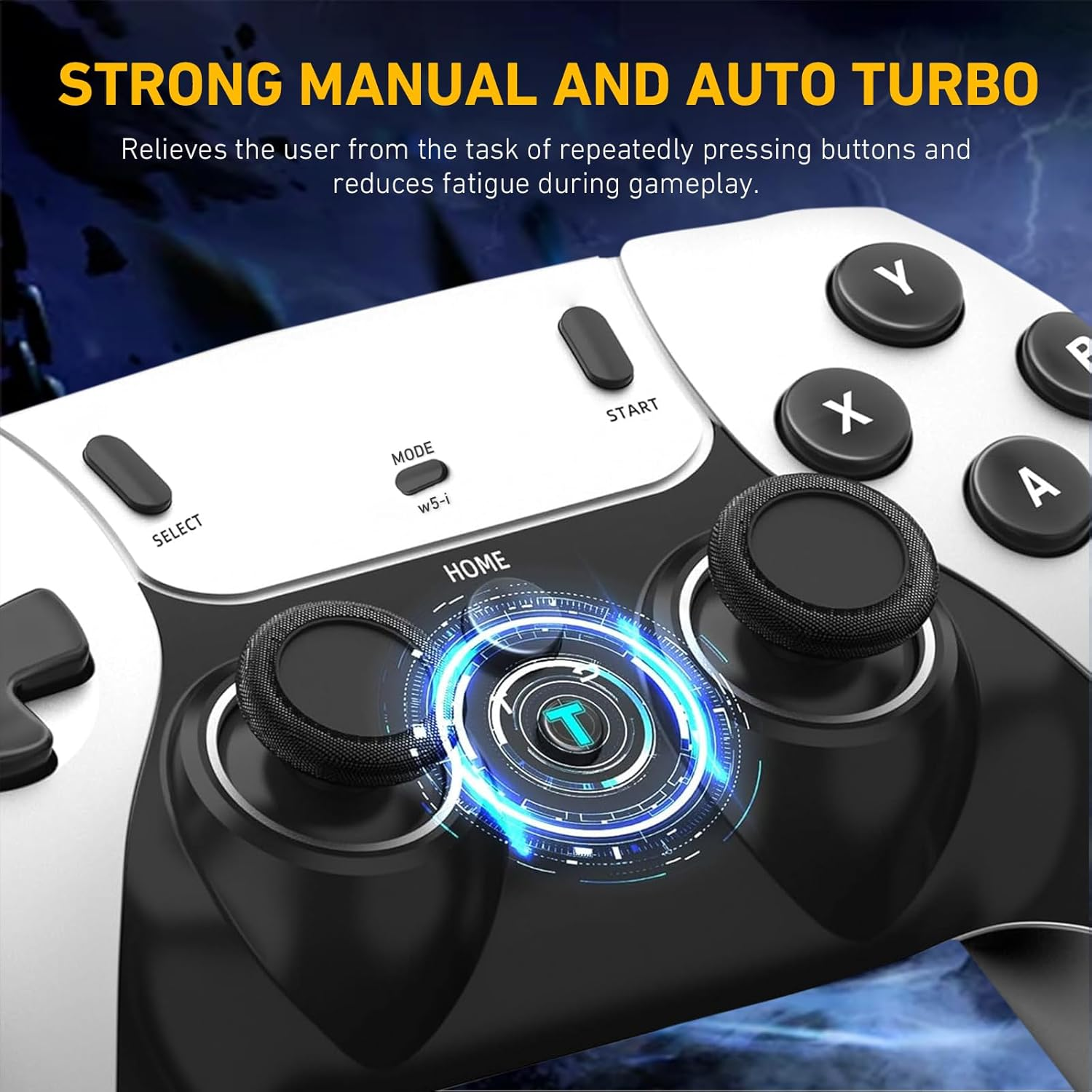 Retro Game Console, Retro Game Stick,2.4G Wireless Mini Video Games Emulator (64G) image number 3