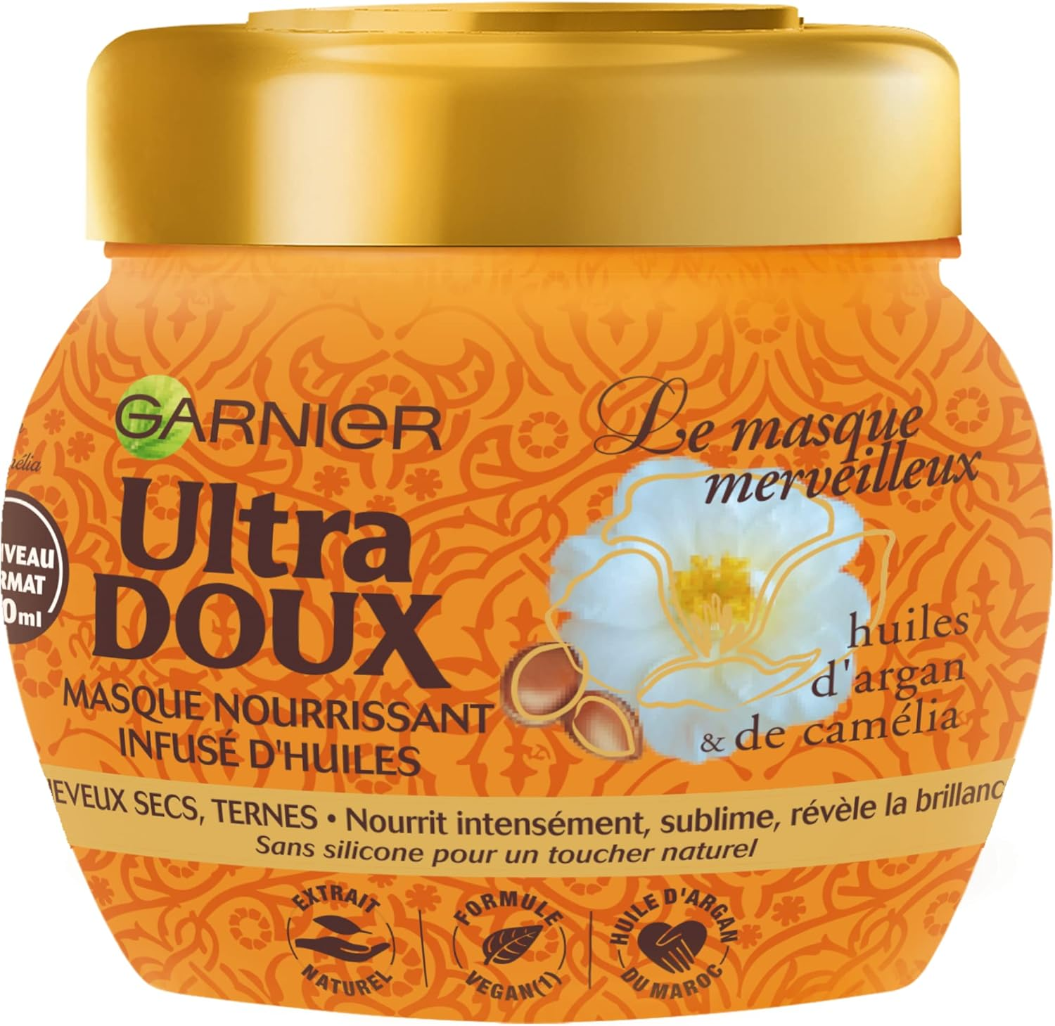 GARNIER Ultra Soft Mask Wonderful Nourishing Argan Oil