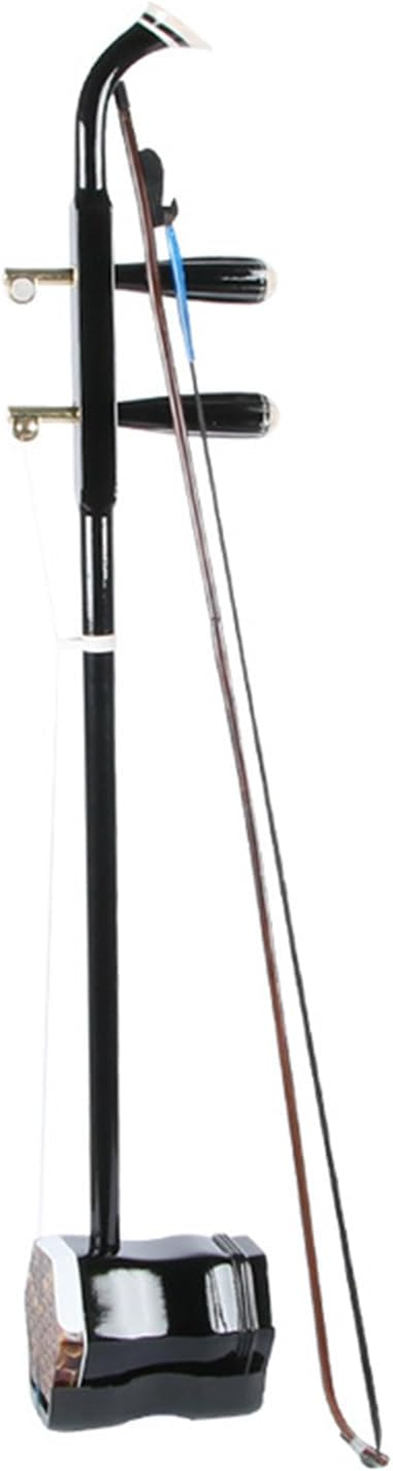 Mocrcrel Chinese Erhu Instrument for Beginner Entry Level,Erhu Chinese 2-String Violin Fiddle Musical Instrument 32 Inches (Color Wood) image number 5