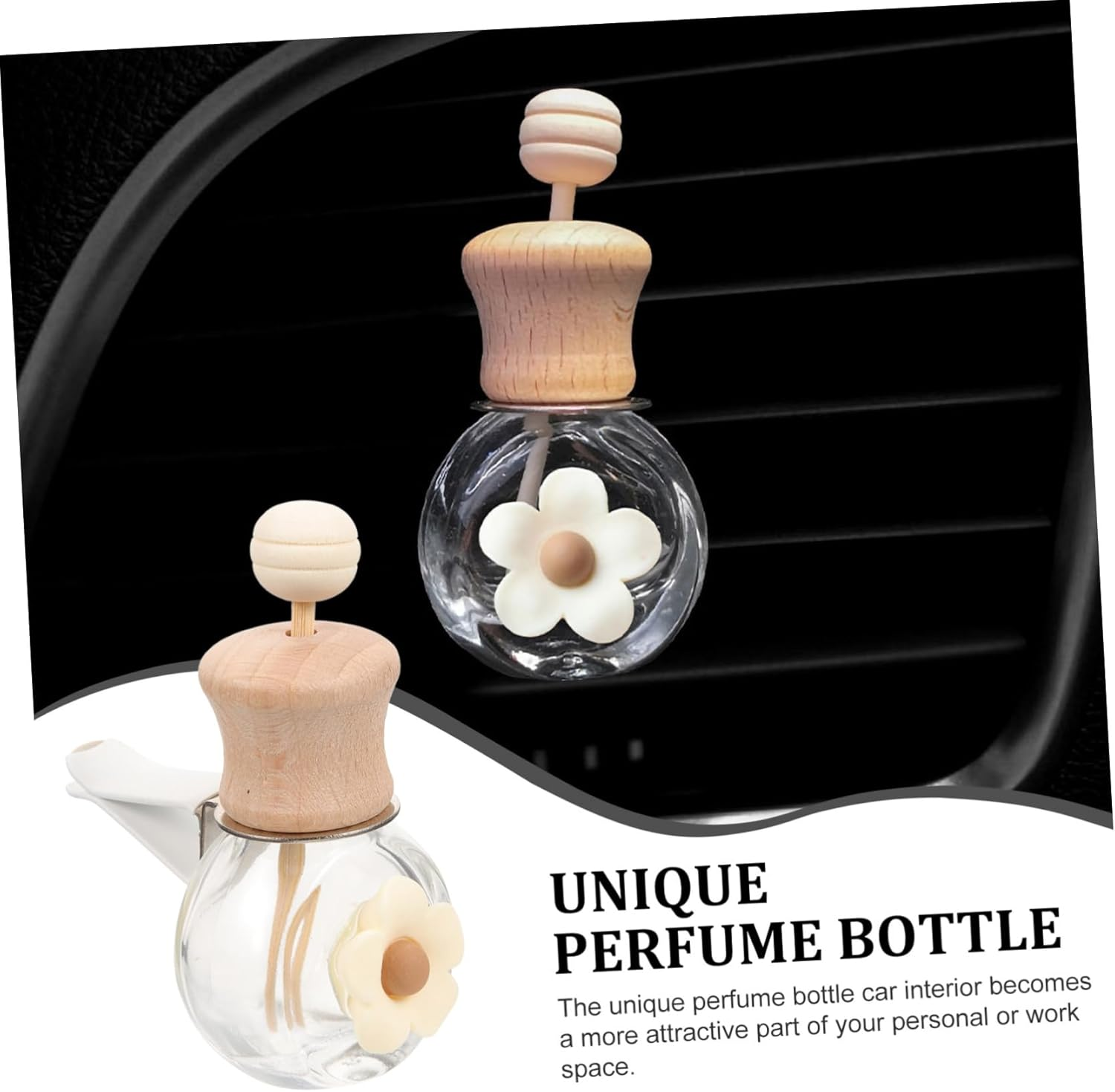 Essential Oil Sprayer Dispenser Car Perfume Diffuser Bottle Refillable Car Air Freshener Empty for Auto Interior image number 6