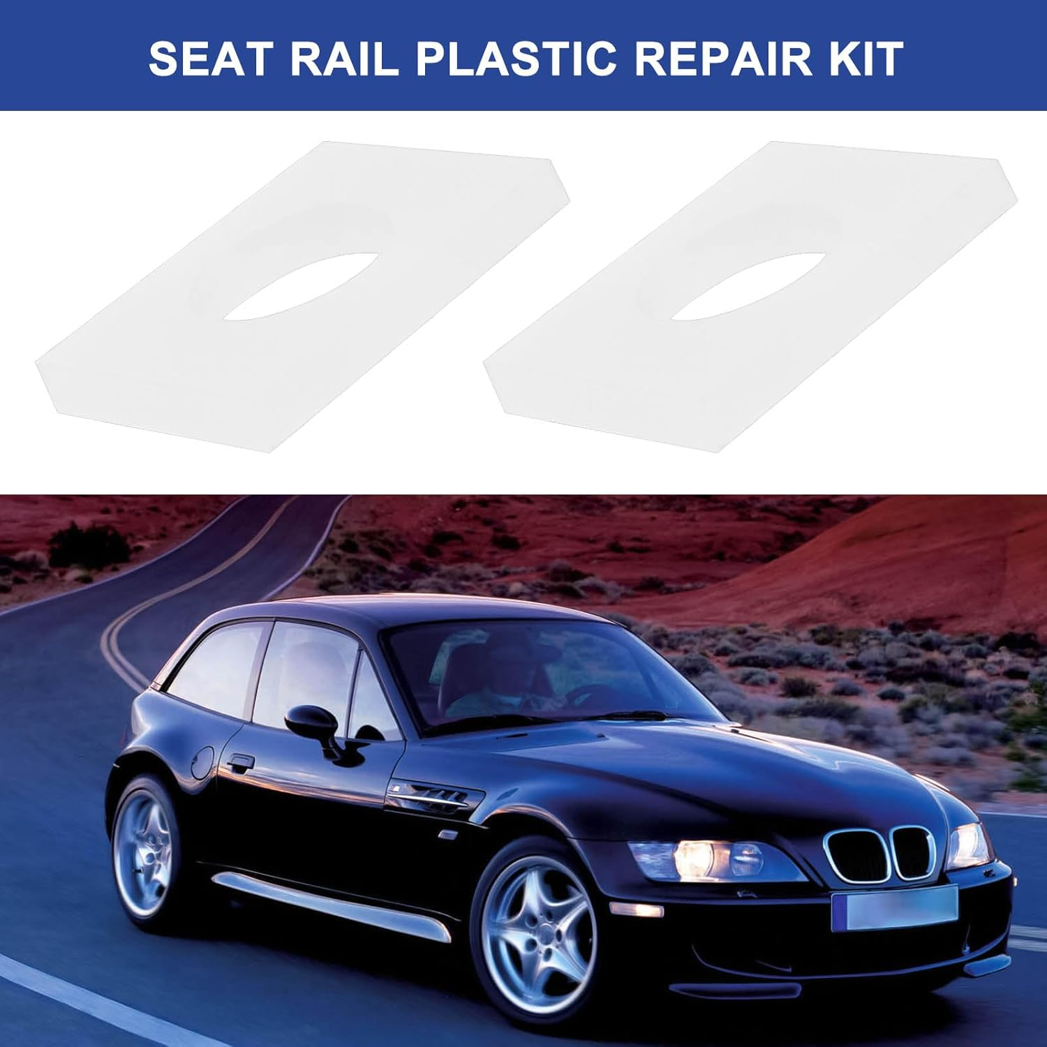 Ecsing 8Pcs Replacement Seat Bushings Replacement Part 52107137499 52108401292 Compatible with BMW Z3 E36 E37 E38 1994-2002 Passenger Drivers Seats Repair Kit