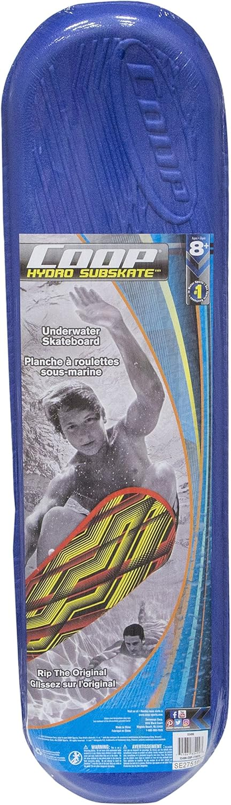 COOP Hydro Subskate- Outdoor Pool Toy for Kids- Assorted Colors image number 2