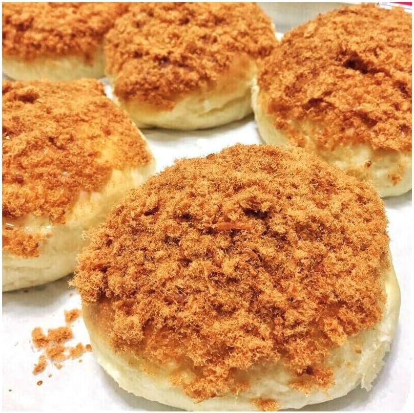 WEI-I Shredded Dried Pork Floss Seasoning Savoury Congee Snack, No MSG 540G image number 5