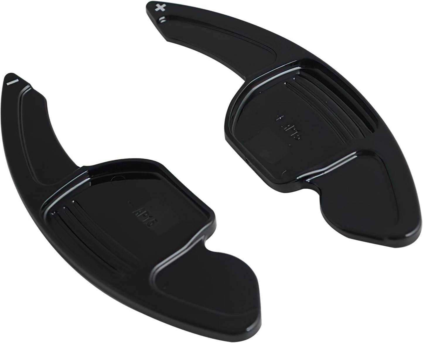 Ontto ABS Plastic Car Steering Wheel Shift Paddle Shifter Extension Fit for Audi A3 S3 8V A4 S4 A5 S5 B8.5 A6 S6 A7 S7 C7 Q5 Q7 2013 2014 2015 2016 Accessories Gear Shift Paddle 2 Pcs Black