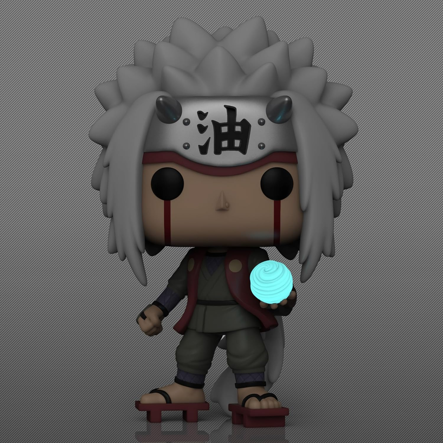 Funko Pop Animation: Naruto Shippuden - Jiraiya with Rasengan - Special Edition Multicolor Glow Exclusive #1481 image number 4