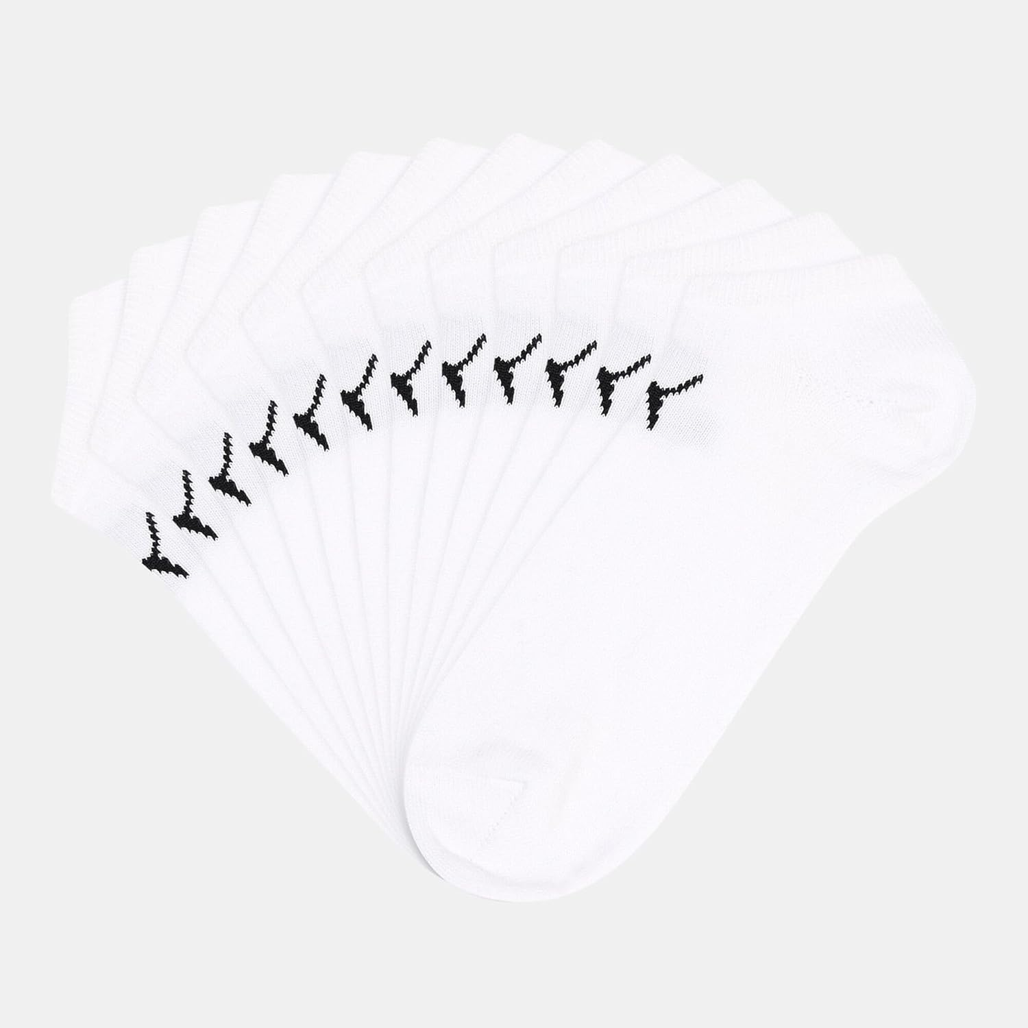 PUMA Unisex Adult'S Elements Sneaker Socks (6 Pack) image number 3