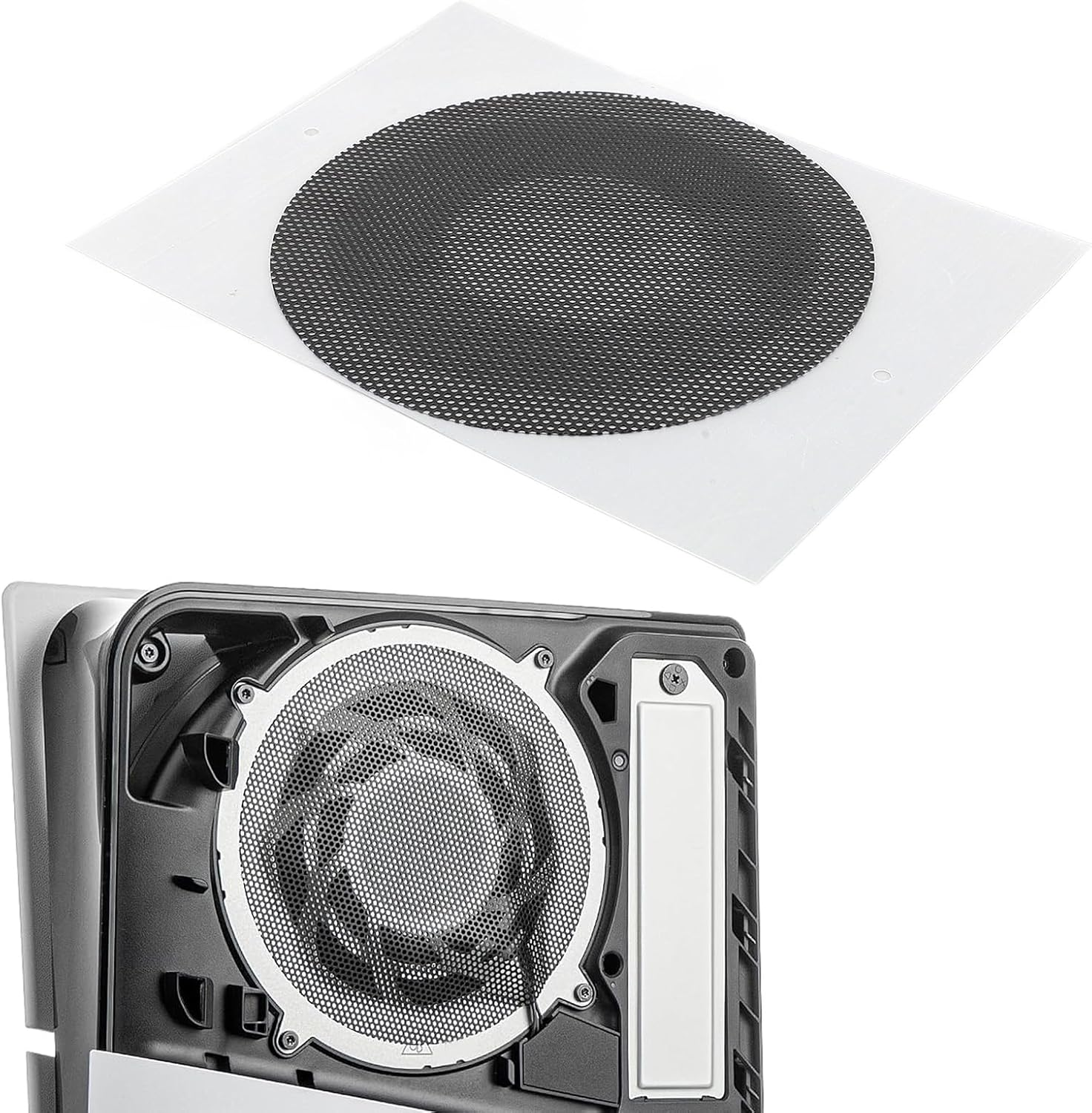 Dust Protector Cover Kit, with Port Plugs and Fan Dust Filter for Slim, Breathable Mesh Dust Cover, Silicone Dust Plugs, for Digital & Disc Edition image number 3