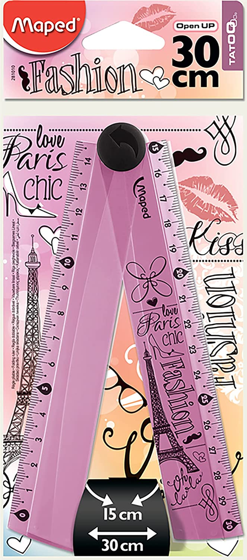 MAPED Foldable Plastic Ruler image number 3