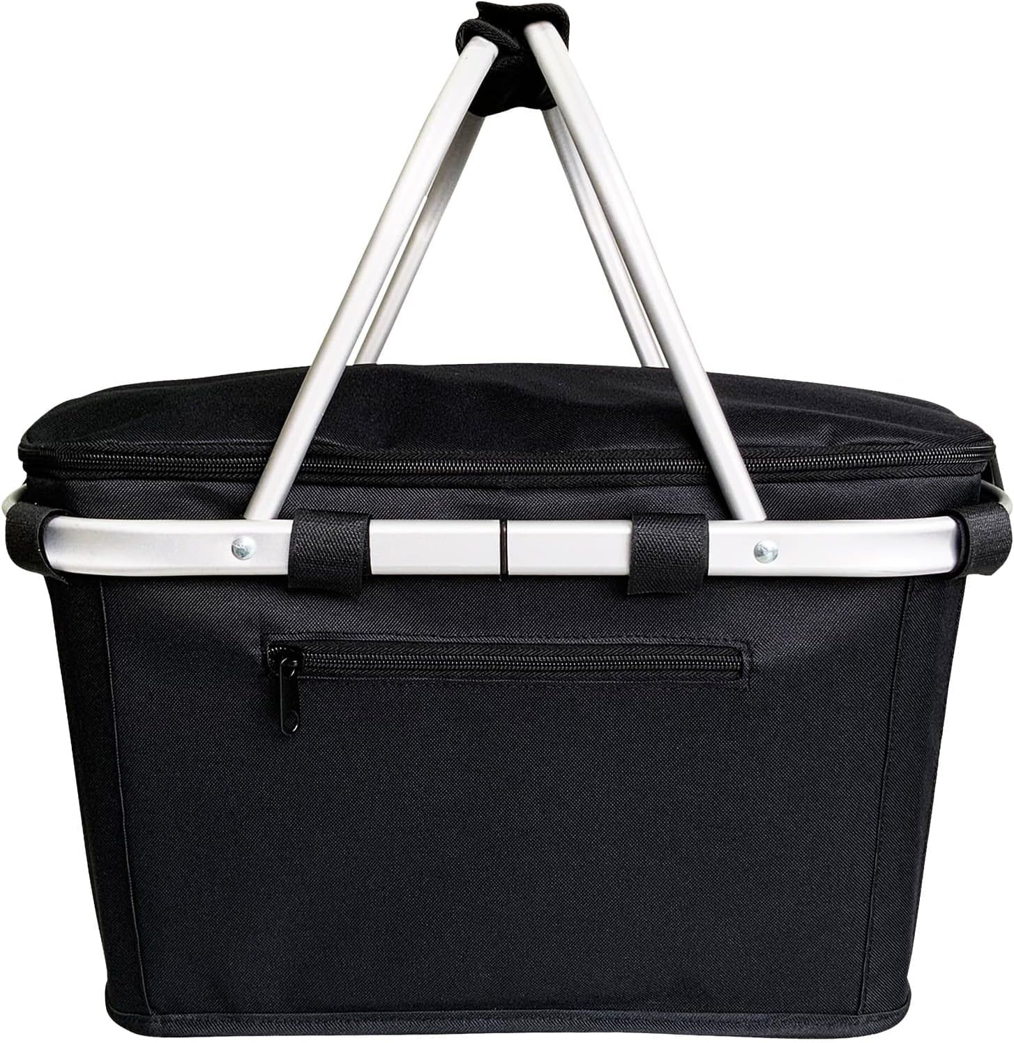 Sachi Insulated Carry Basket W/Lid - Black image number 3