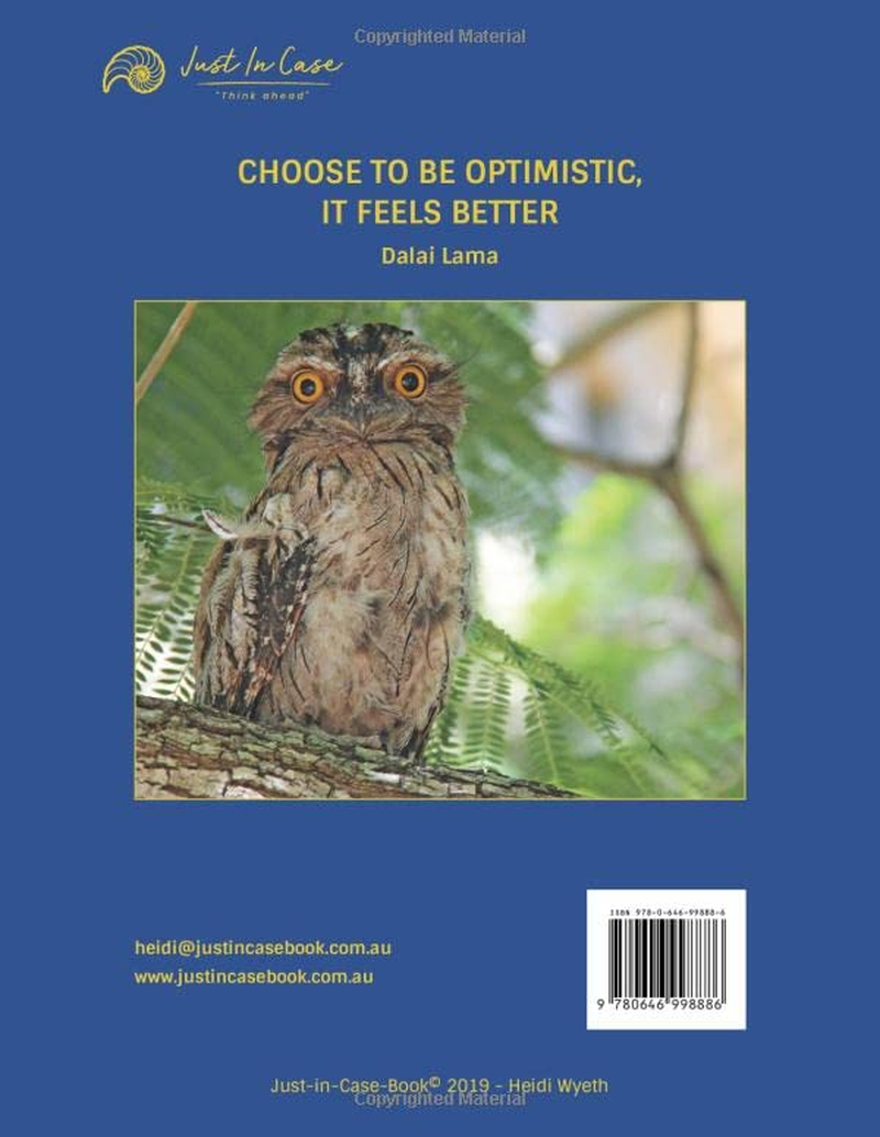 Just-In-Case-Book: Think Ahead image number 1