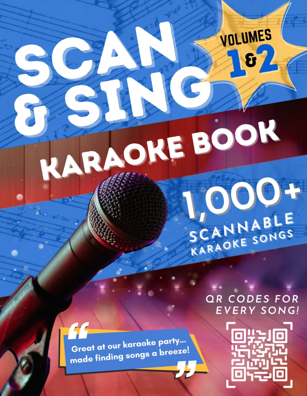 Scan & Sing Karaoke Book Volumes 1&2