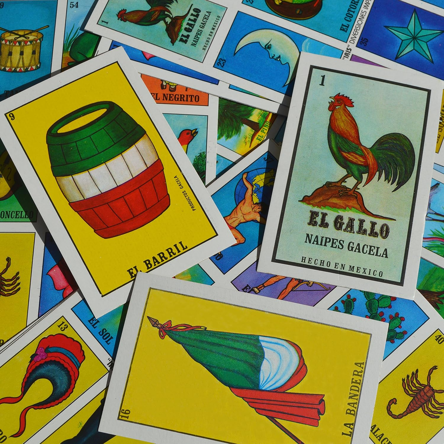 Loteria Mexicana Family Set of 20 Boards and Cards image number 2