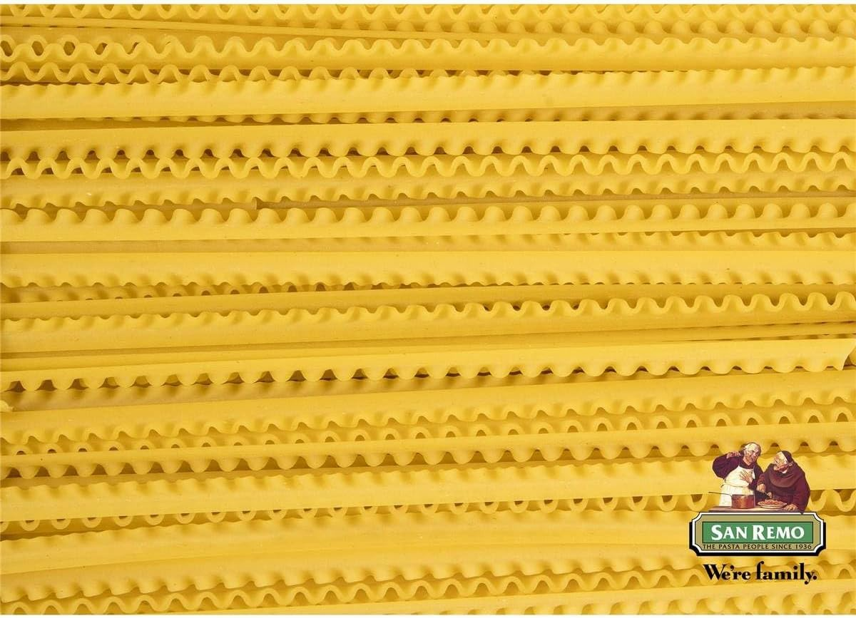 San Remo Fettuccine Curly No80 500G image number 2