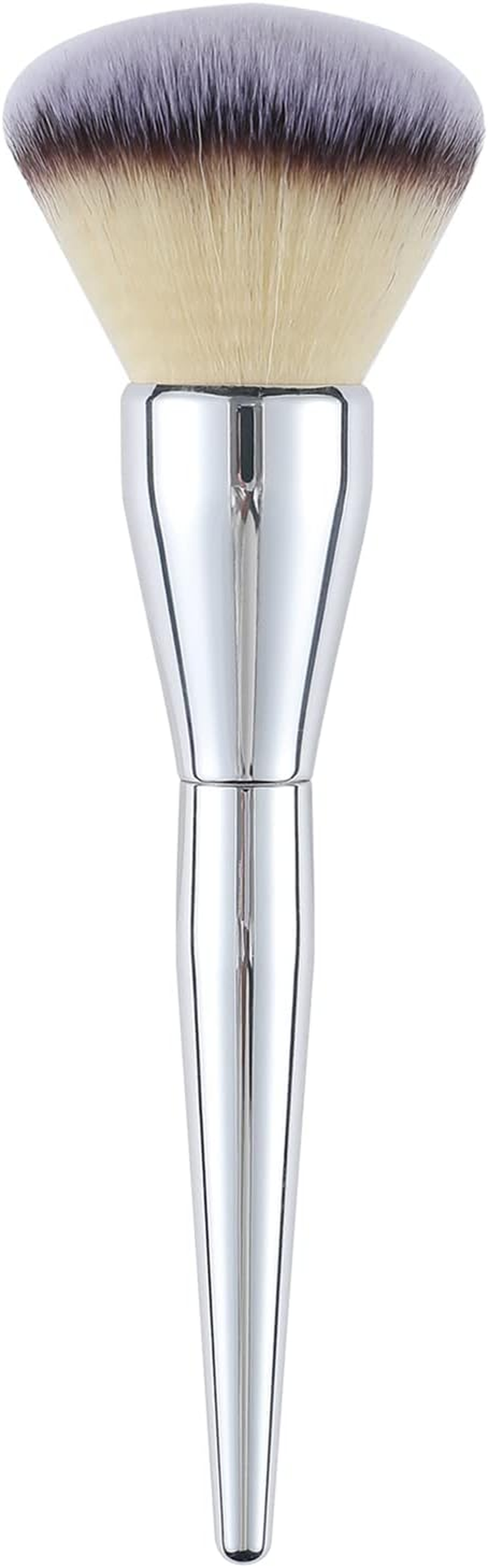 Foundation Brushes Dual Ended Makeup Brushes Premium Synthetic Flawless Luxe Complexion Perfection Brush Ideal for Liquid Cream Powder Foundation Blending,Buffing Large Fluffy Face Brush