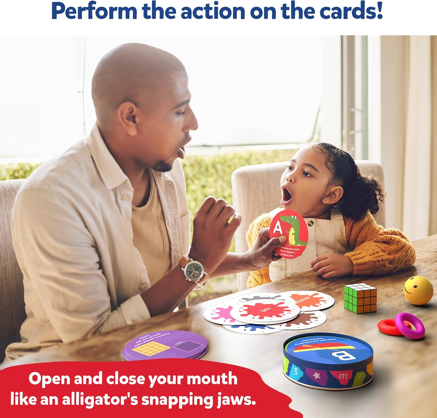 Skillmatics Flash Cards for Toddlers - Jump & Learn Letters, Numbers, Shapes & Colors, Preschool Learning, Travel Toys, Gifts for Kids Ages 2, 3, 4, 5 image number 6