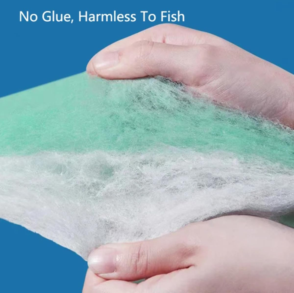 Fish Tank Sponge Pad Pond Filter Sponge Aquarium Filter Wool Biological Filter Pad Aquarium Tanks Filter Aquarium Tanks Filter Pad Water Tank Sponge Mat Filter Cotton image number 1