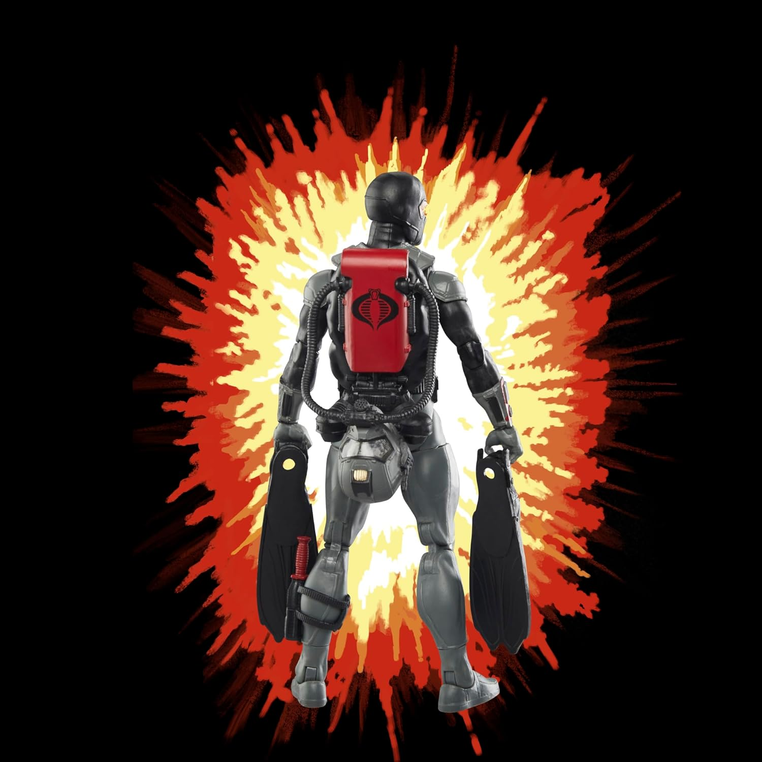 G.I. Joe Classified Series Retro Cardback Cobra EEL, Collectible 6 Inch Action Figure with 7 Accessories image number 1