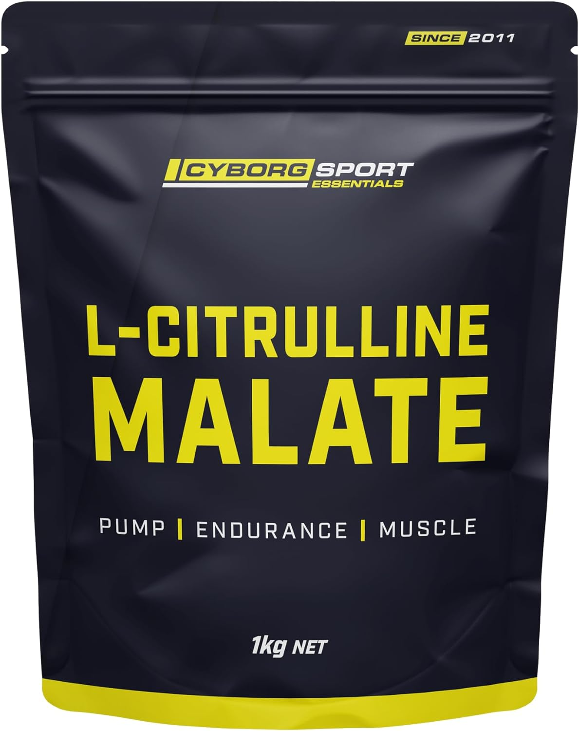 L-CITRULLINE MALATE 1Kg - 6 Month Supply - Pump - Endurance - Muscle by Cyborg Sport image number 1