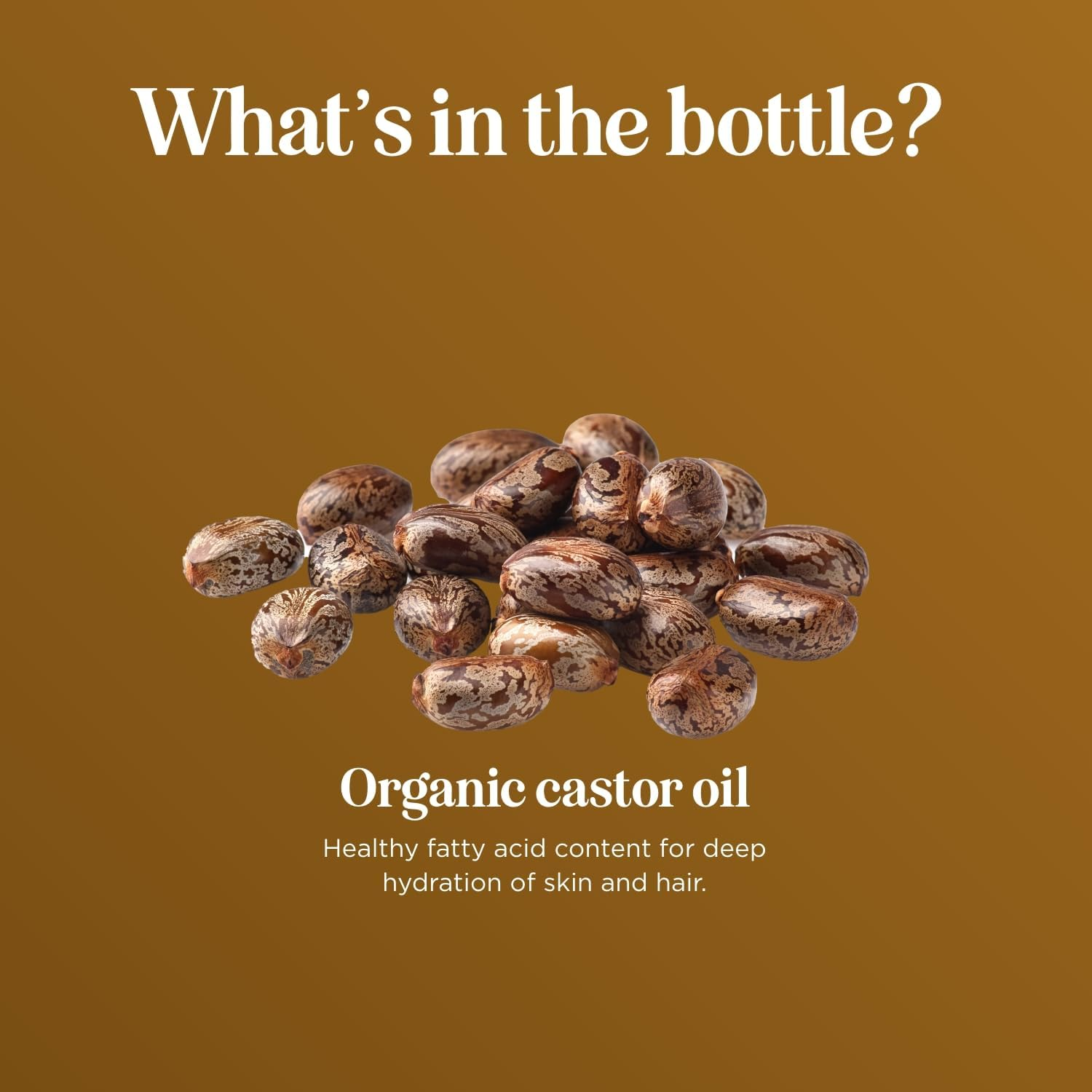 Organic Castor Oil for Hair Growth - USDA Organic Castor Oil for Eyelashes and Eyebrows - Extra Virgin Hexane Free Organic Hair Oil for Dry Damaged Hair - Carrier Oil for Essential Oils Mixing image number 5
