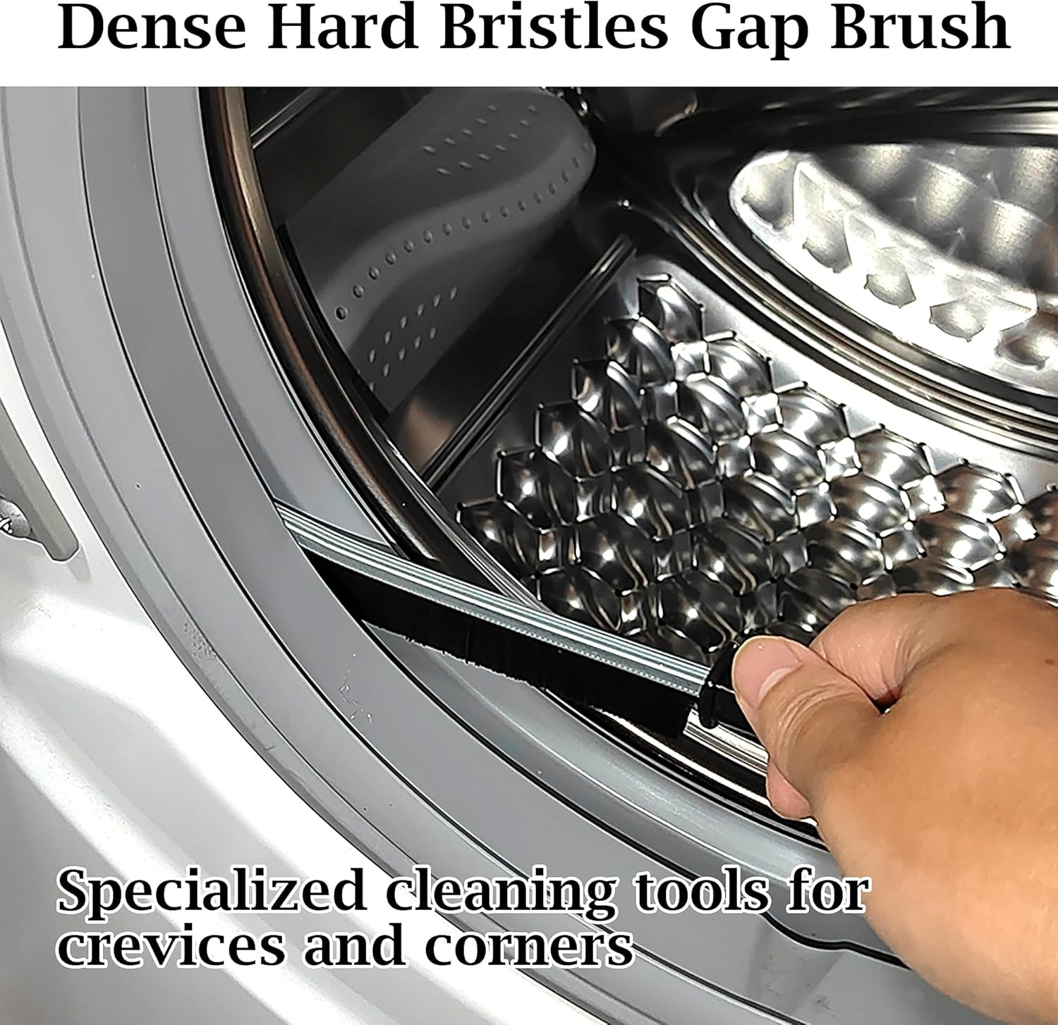 Hard Bristle Crevice Cleaning Brush, 11 Pcs Multifunctional Gap Cleaning Brush Tool Kits for Household, Full Sets Crevice Cleaning Brush for Kitchen Bathroom Toilet Crevice, Practical and Durable image number 1