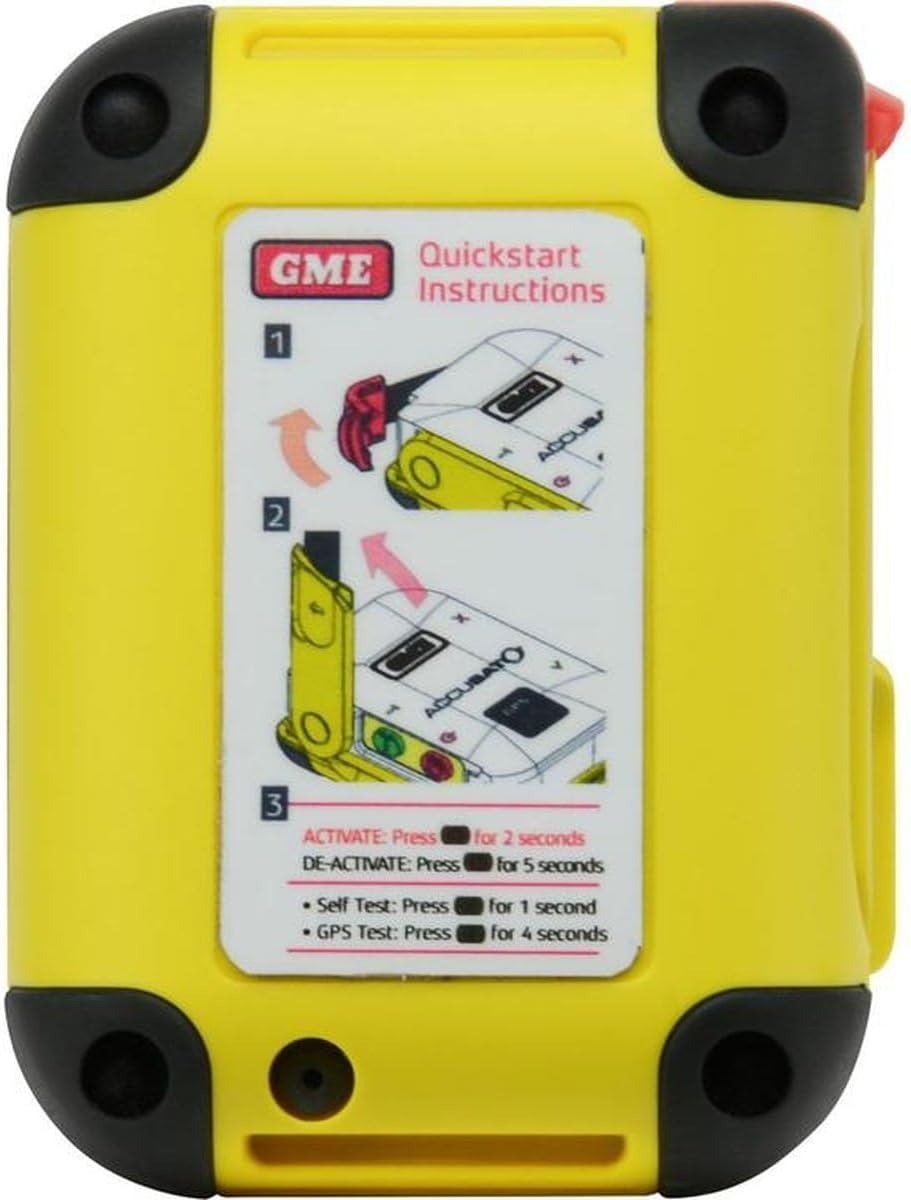 MT610G GME GPS Personal Locator Beacon Made in Australia Compact, Lightweight Design, Ip68 Ingress Protection image number 2