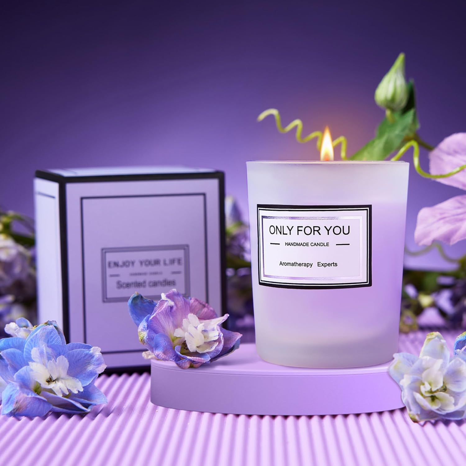 Teacher Gifts for Women, Teacher Appreciation Gifts, Teacher Gifts for Easter Valentines Day Mothers Day Thanksgiving Christmas, Back to School Gift for Teacher - Unique Lavender Spa Basket Set image number 1