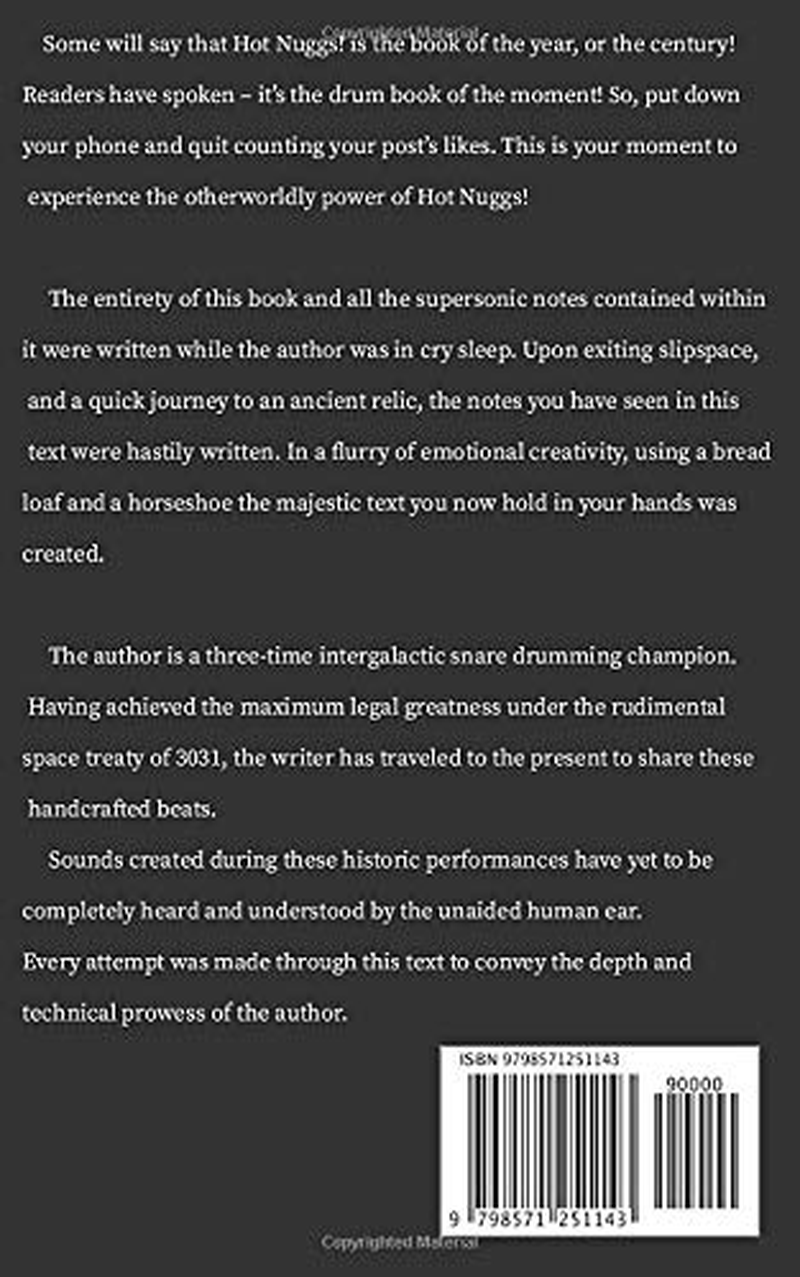 Hot Nuggs!: 101 Drum Beatings for the Modern Marching Snare Drummer image number 1