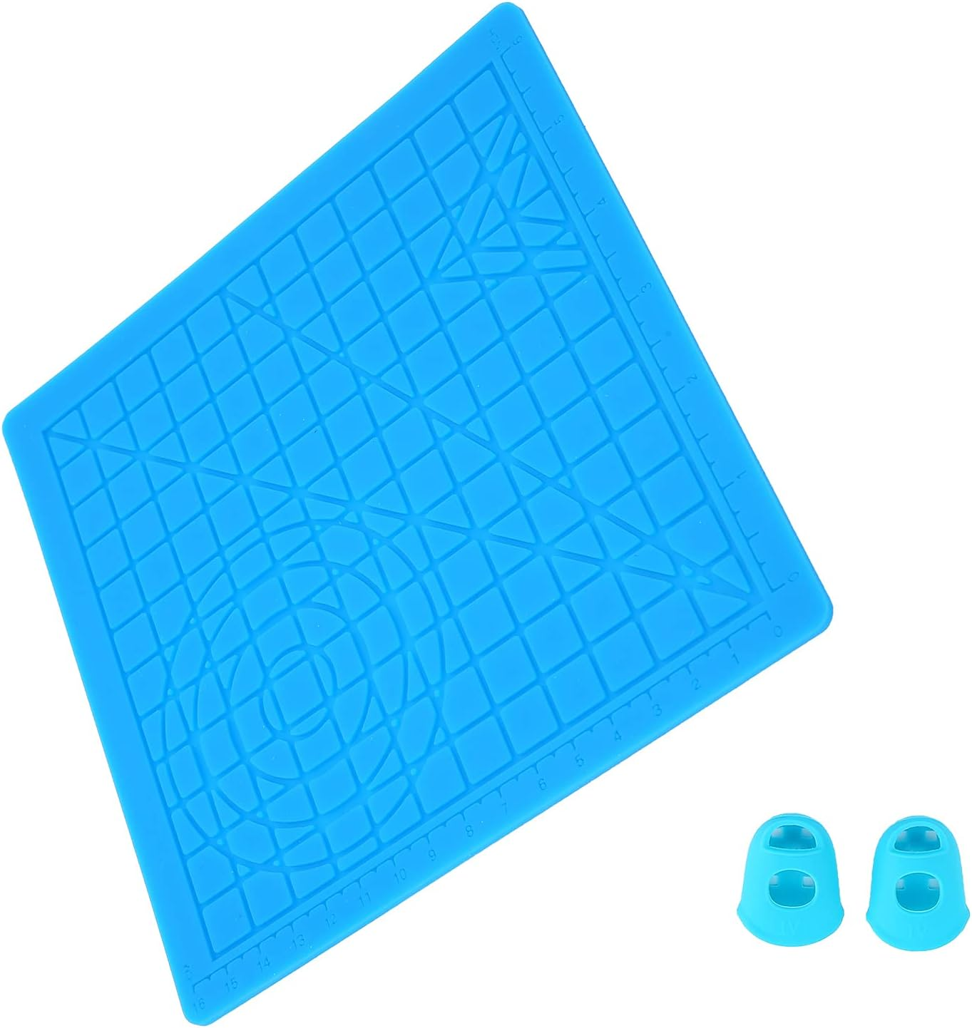 3D Pen Drawing Tool, Multi Shaped Professional 3D Printing Pen Mat with Basic Templates Finger Caps for Kids for 3D Printer for Adults image number 3