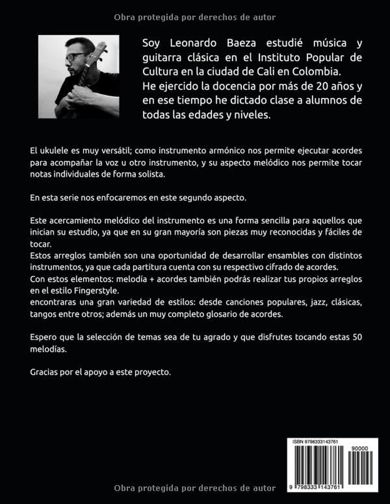 UKULELE PARA TODOS - 50 MELODIAS + ACORDES #1 image number 1