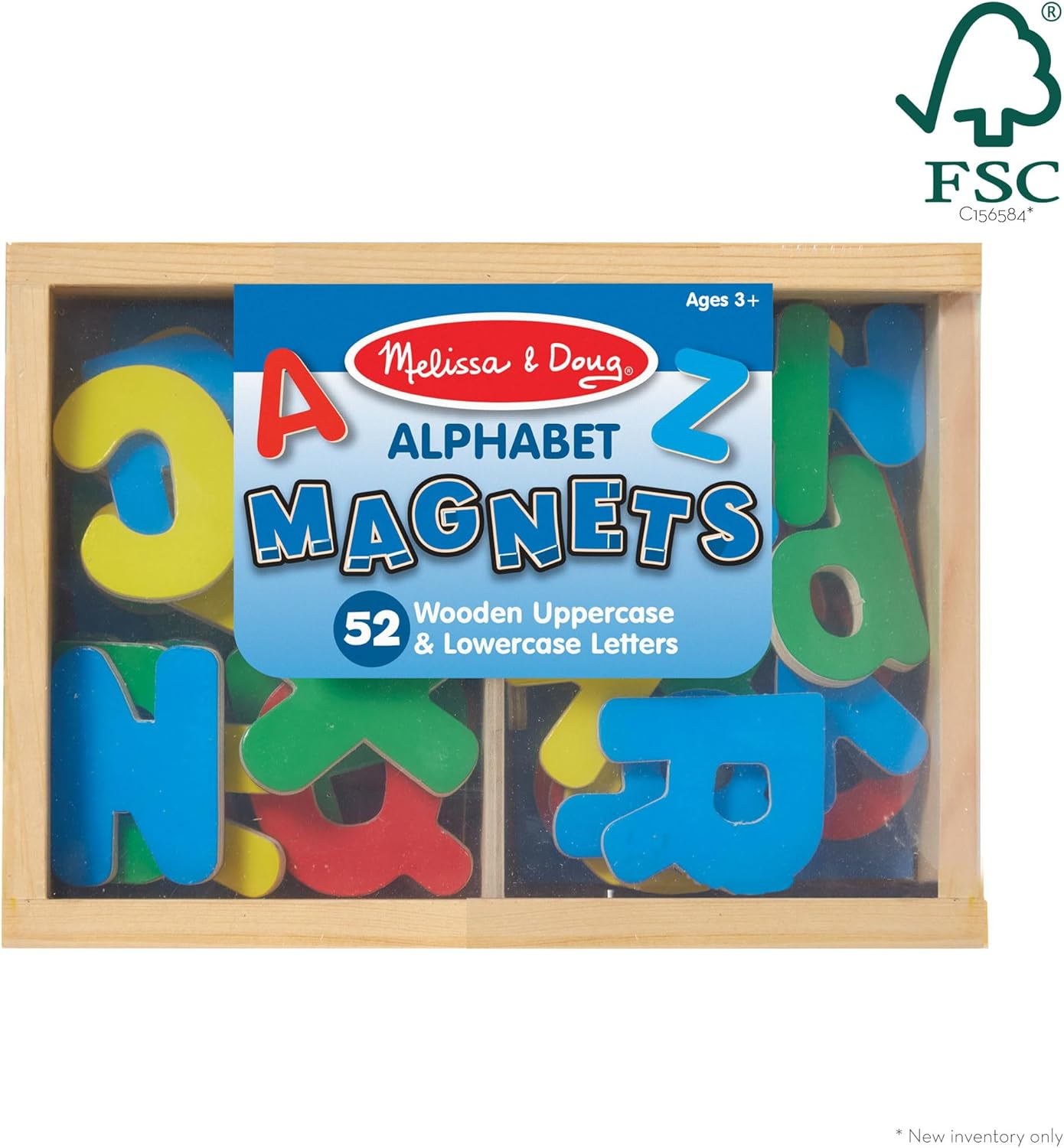 Melissa & Doug - Alphabet Magnets - 52Pc image number 2