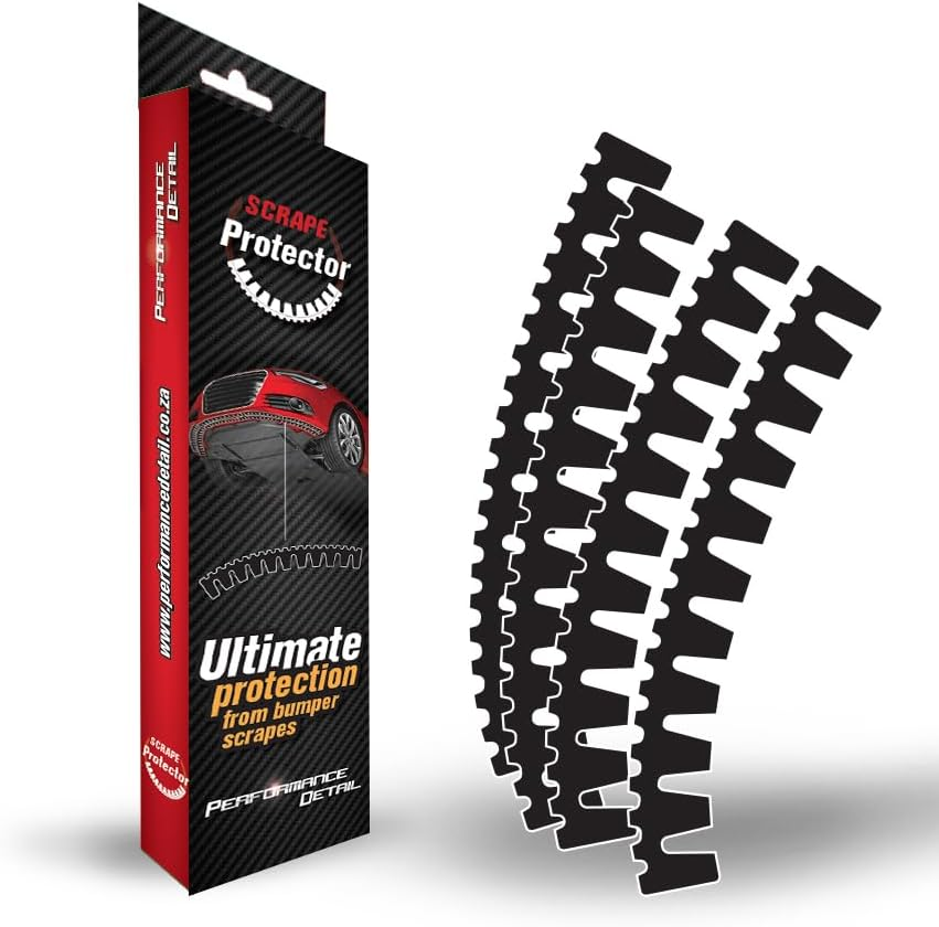 Scrape Protector 8 Pack Front Bumper Scrape Guard anti Scratch Kit for Low Cars, Carbon Fiber Splitters, DIY Kit image number 6