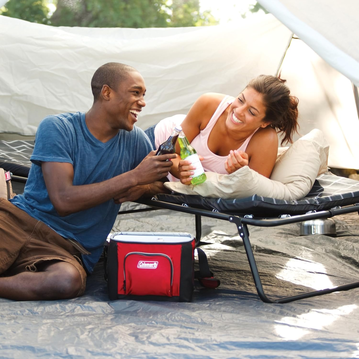 Coleman Big Sky Stretcher, Grey, Deluxe