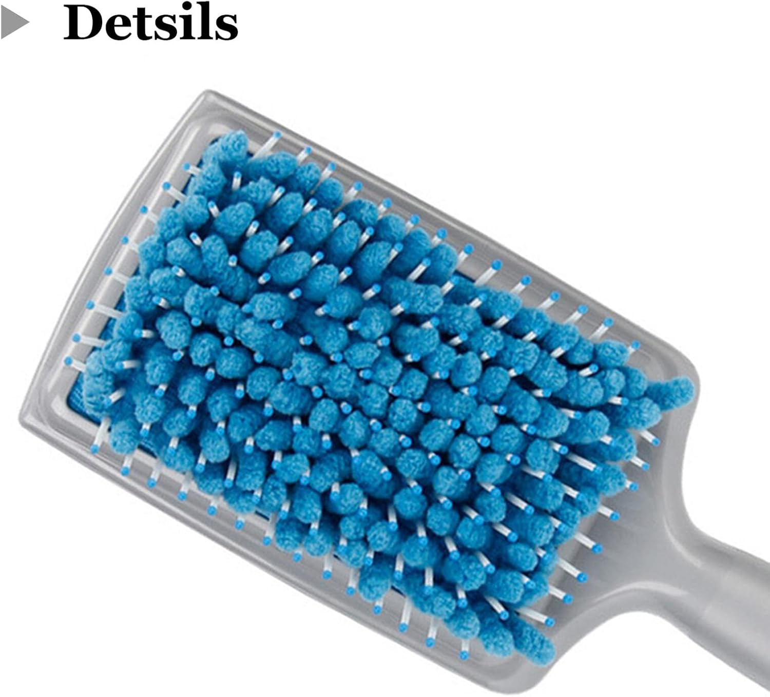 Ipetboom Hair Brush Dryer Absorbent Microfiber Bristles Fast Drying Comb Hair Drying Brush Ergonomic Handle for Comfortable to Hold