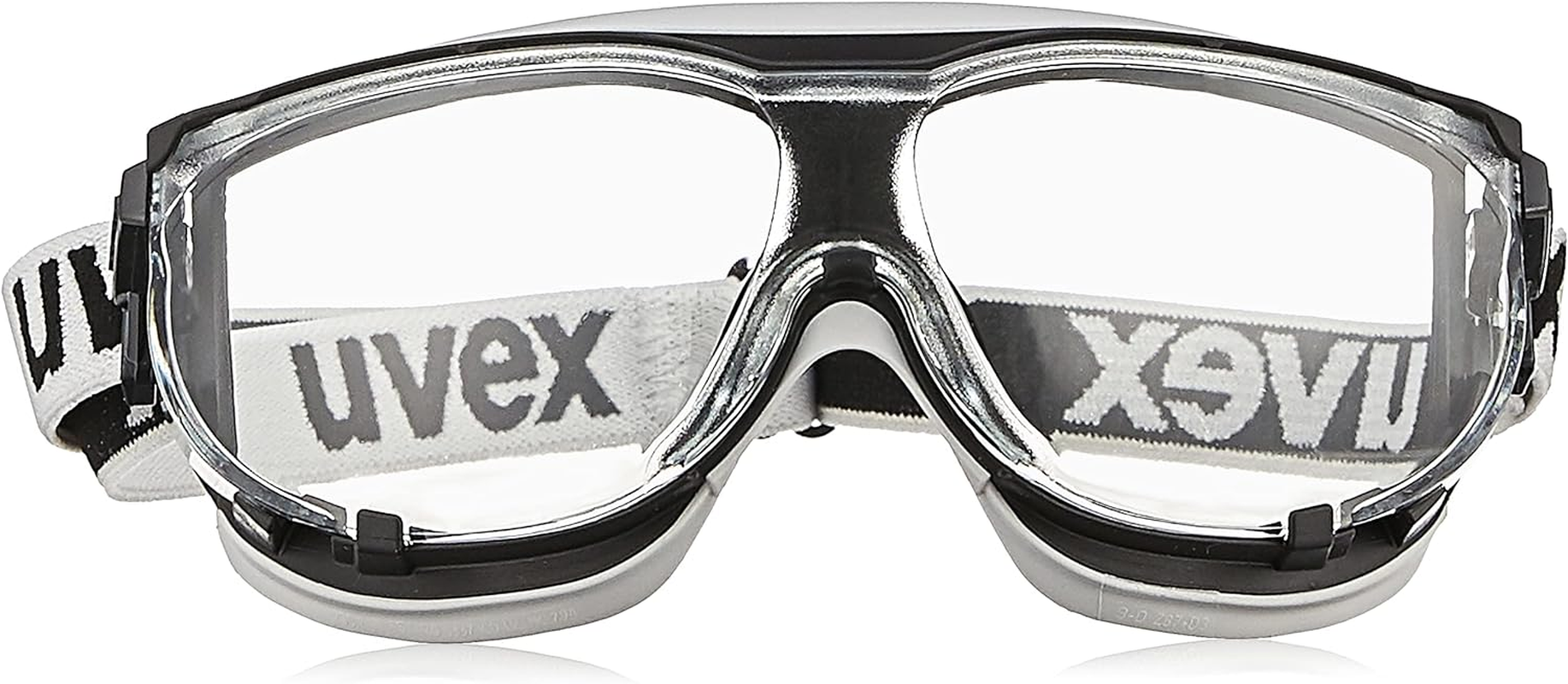 Uvex S1650DF Carbon Vision Safety Eyewear, Black/Grey image number 2