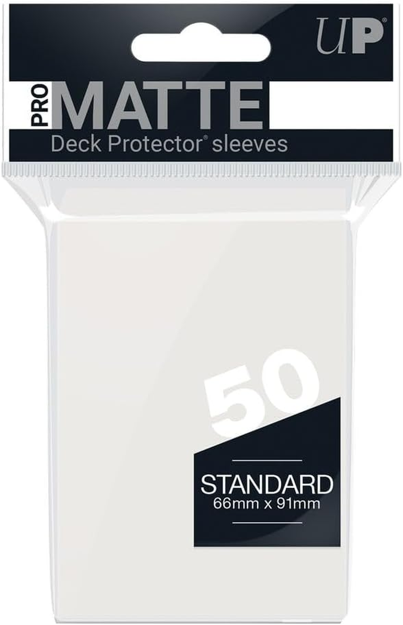Ultra Pro: UP84188 Pro-Matte 50Ct Standard Deck Protector Sleeves: Light Blue
