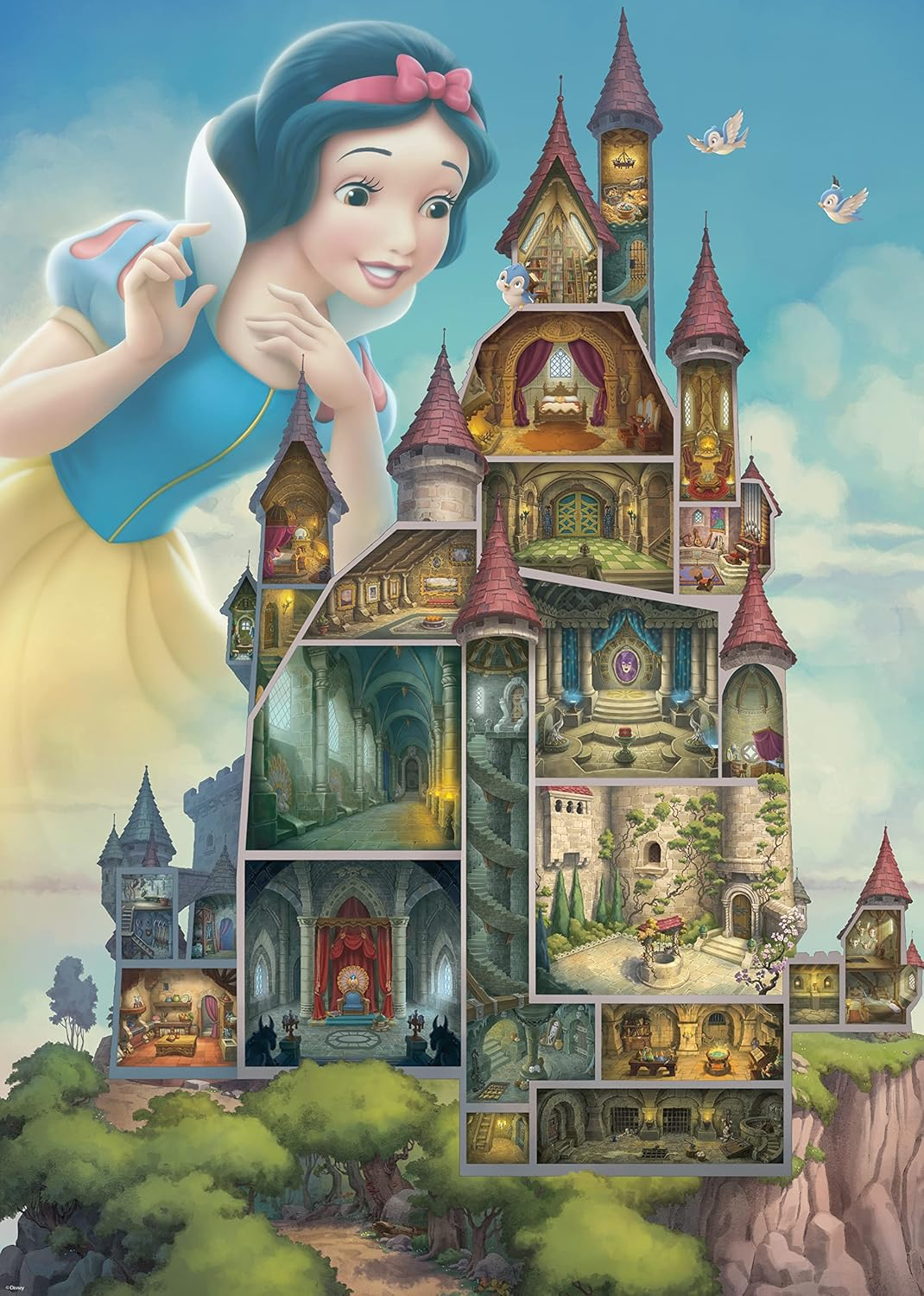 Ravensburger Disney Castles Cinderella 1000 Piece Jigsaw Puzzle for Adults & Kids &ndash; Premium Quality, Softclick Technology image number 4