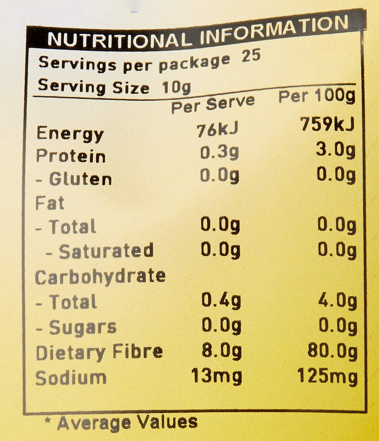 Pure Psyllium Husks 250 G, 250 G image number 2