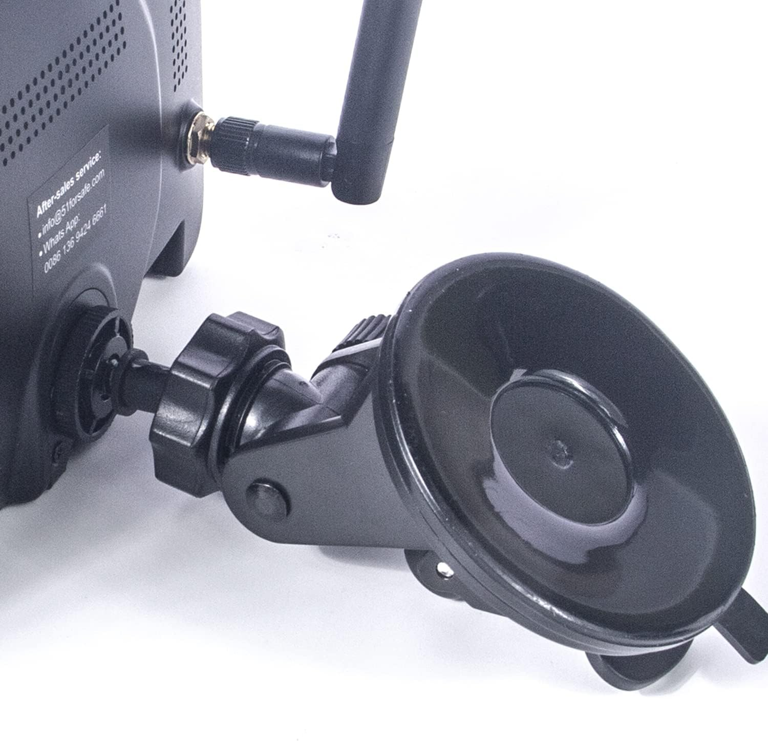 Yuwei Universal Car Windshield Glass Suction Cup & Stand Mounting Bracket for Monitor (Suction Cup Bracket)