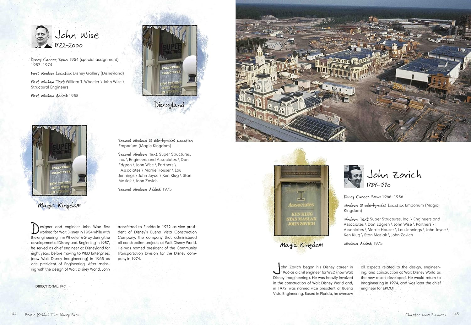 People behind the Disney Parks: Stories of Those Honored with a Window on Main Street, U.S.A. image number 3